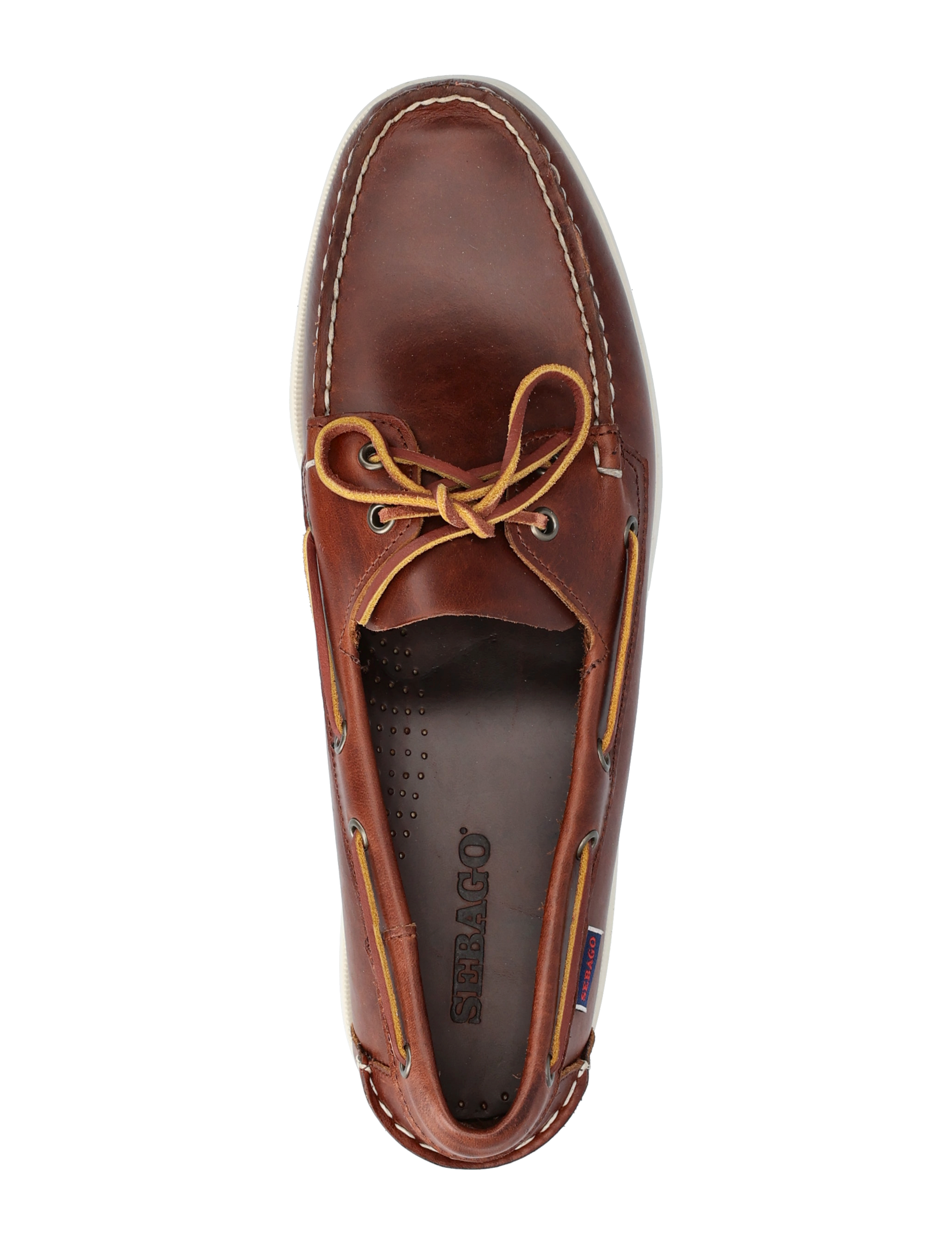 Sebago - Docksides Portland Waxed - brown - 3