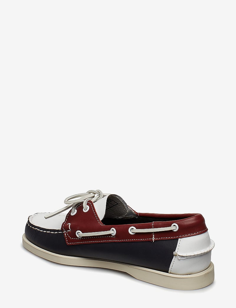Sebago - Portland Spinnaker - shop efter anledning - 972 - navy/red/white - 2