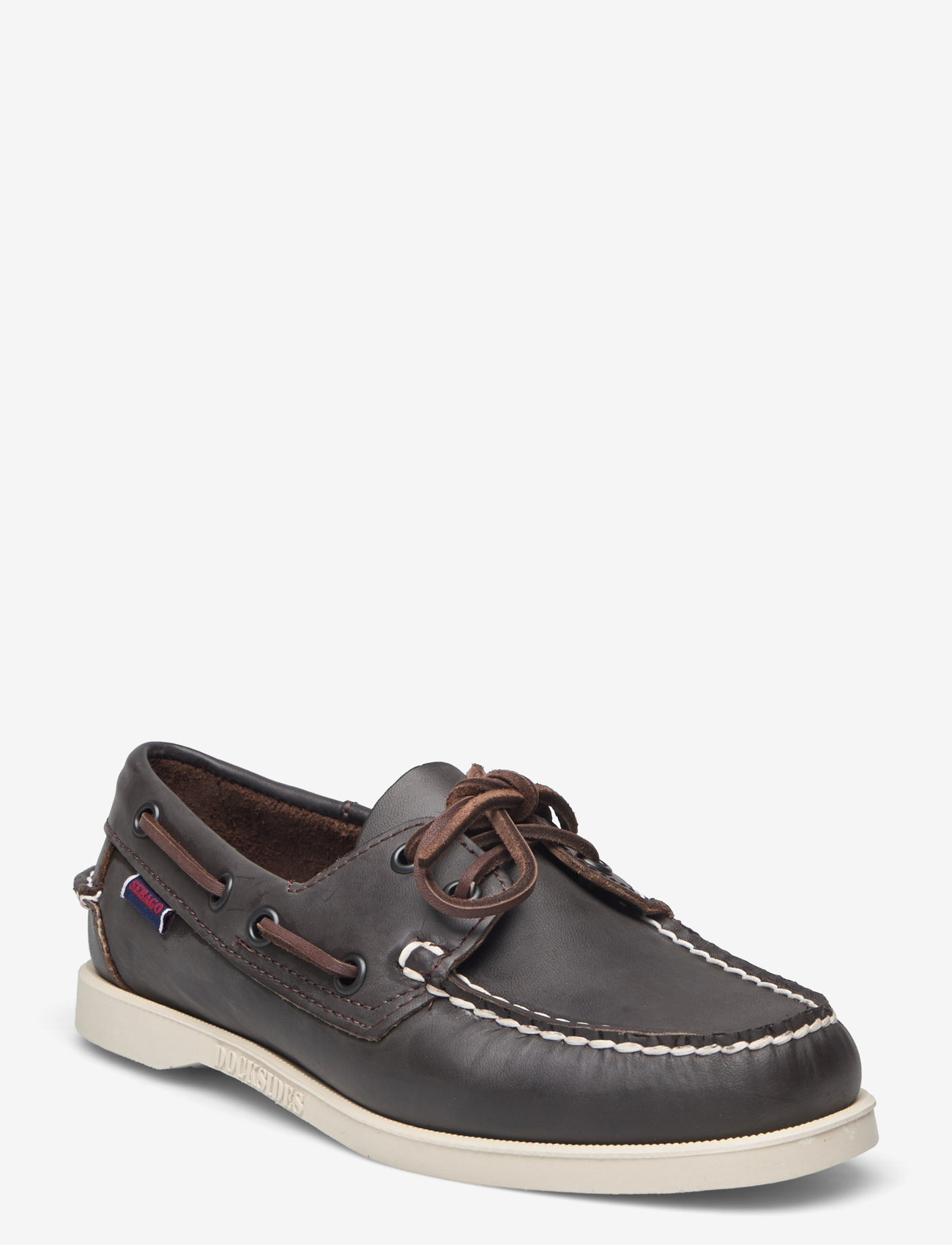 Sebago - Docksides Portland W - purjekingad - 901 - dk brown - 0