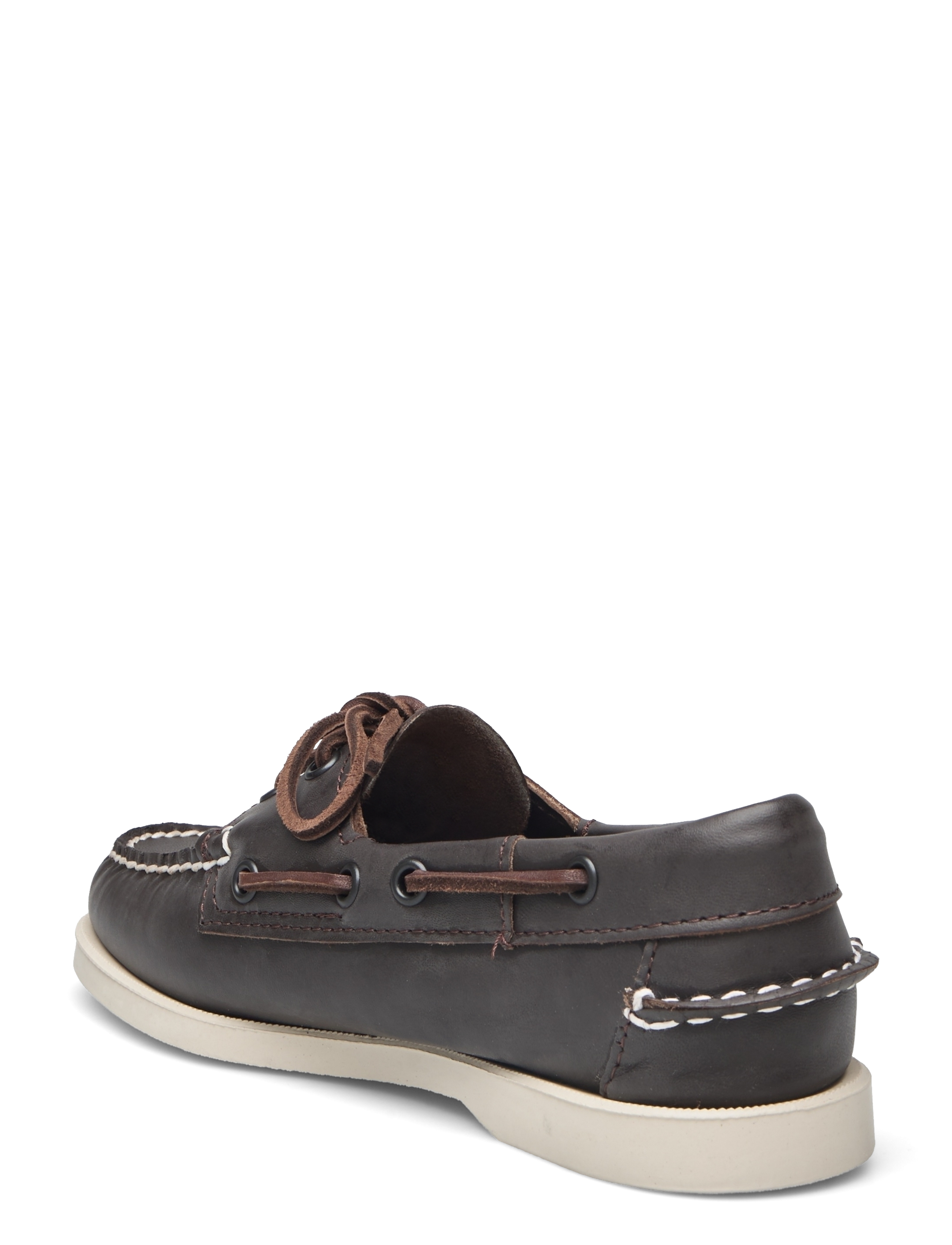 Sebago - Docksides Portland W - sejlersko - 901 - dk brown - 2
