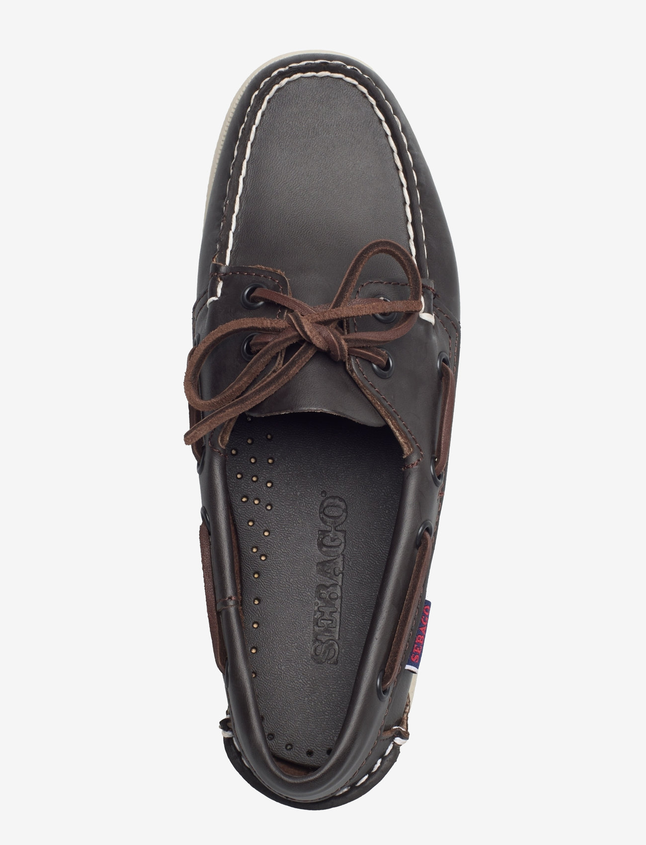 Sebago - Docksides Portland W - purjekingad - 901 - dk brown - 3