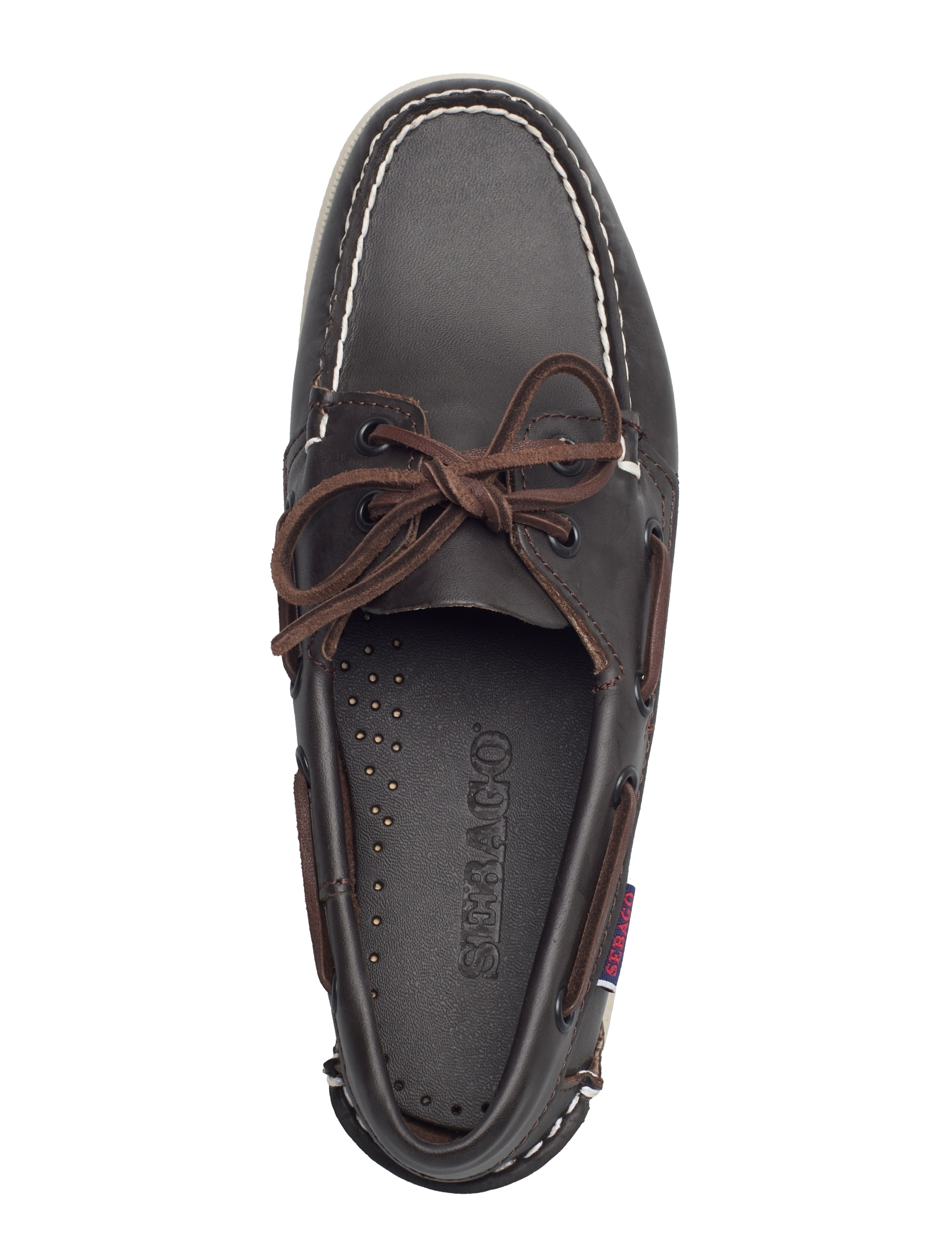 Sebago - Docksides Portland W - sejlersko - 901 - dk brown - 3