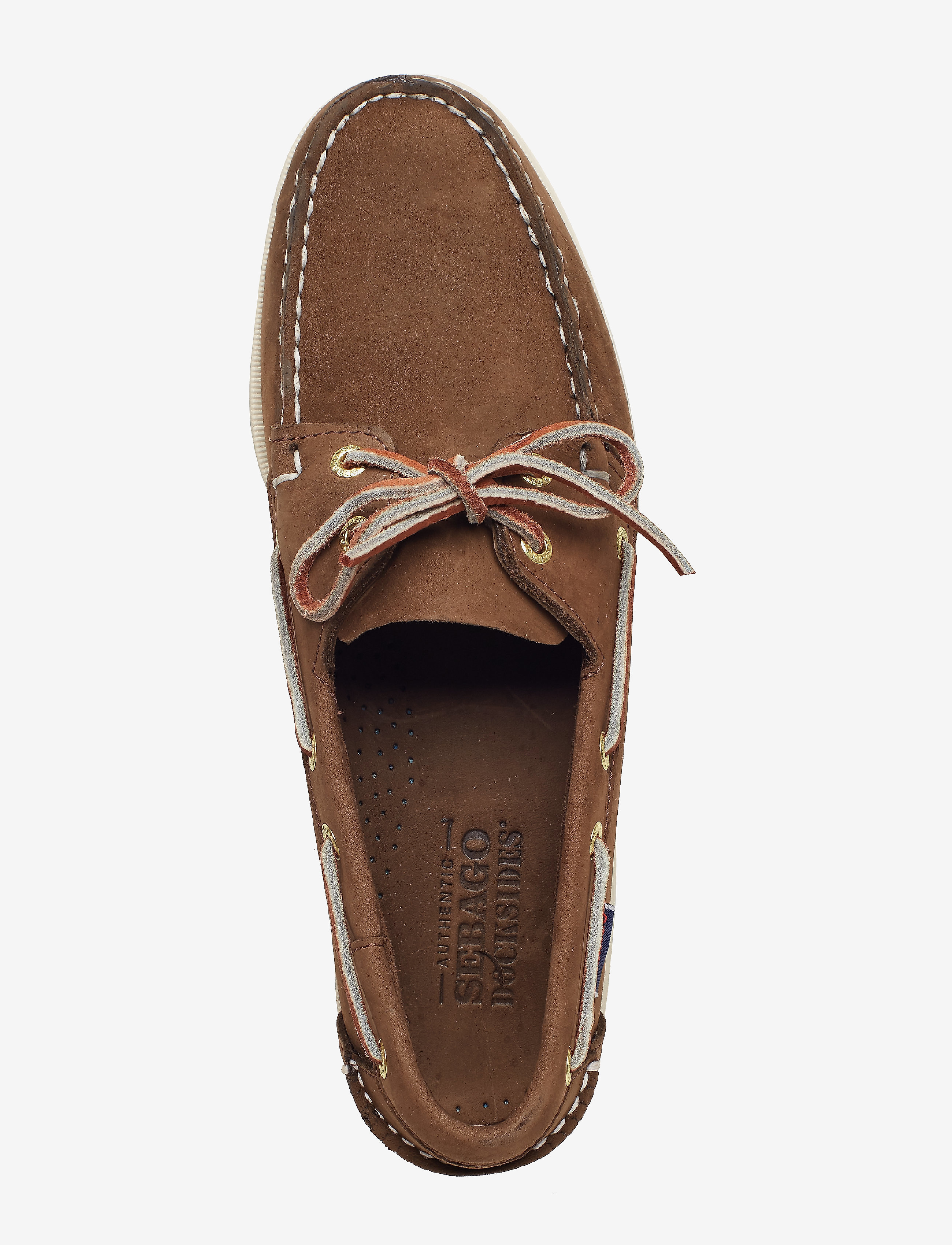 Sebago - Docksides Portland Nubuck - osta olukorra järgi - 901 - dk brown - 4