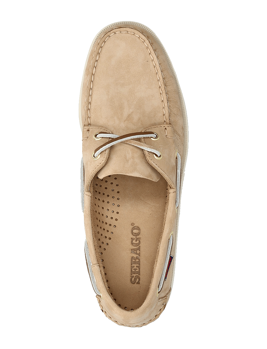 Sebago - Docksides Portland Nubuck - nach anlass kaufen - 906 - beige camel - 3