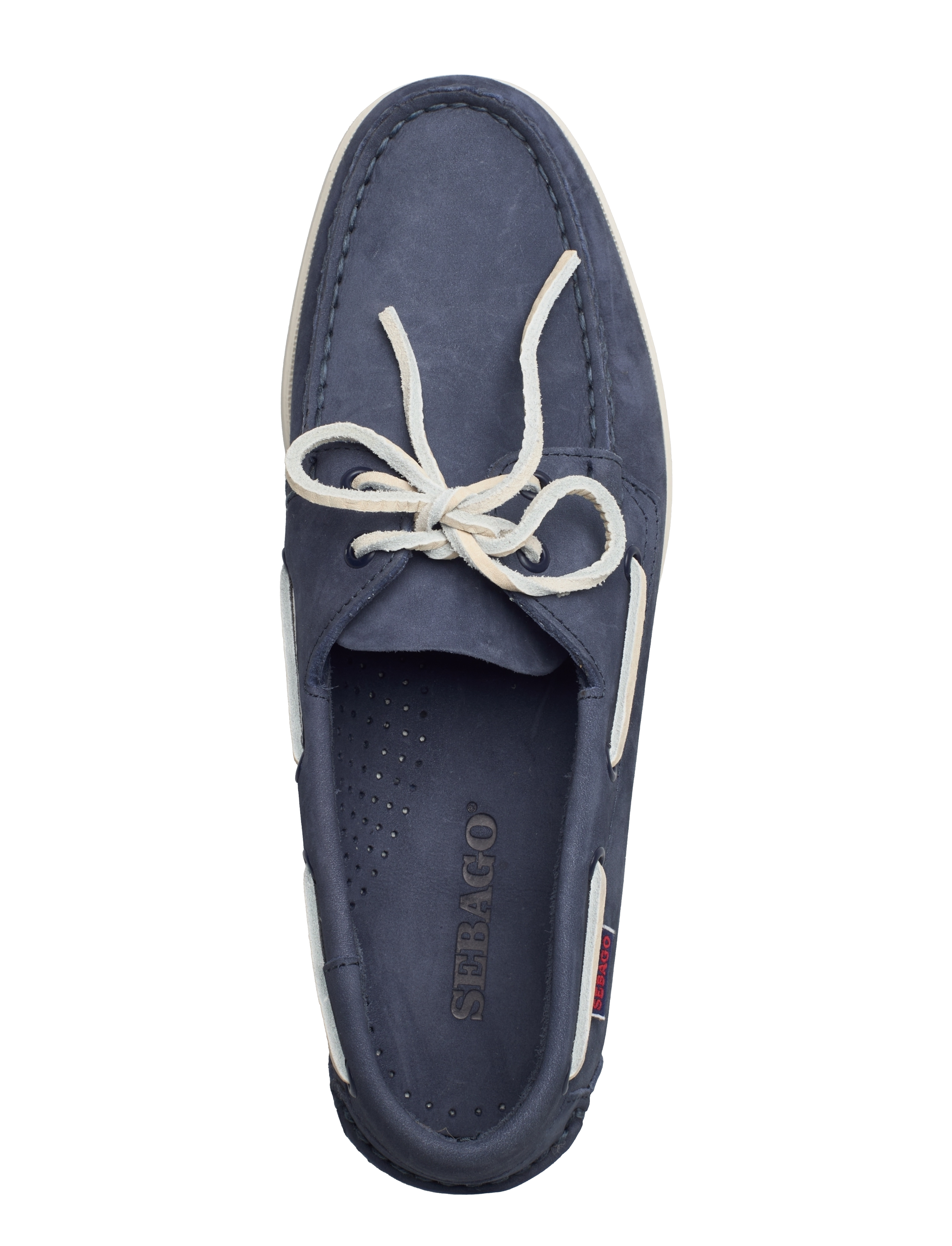 Sebago - Docksides Portland Nubuck - blue navy - 3