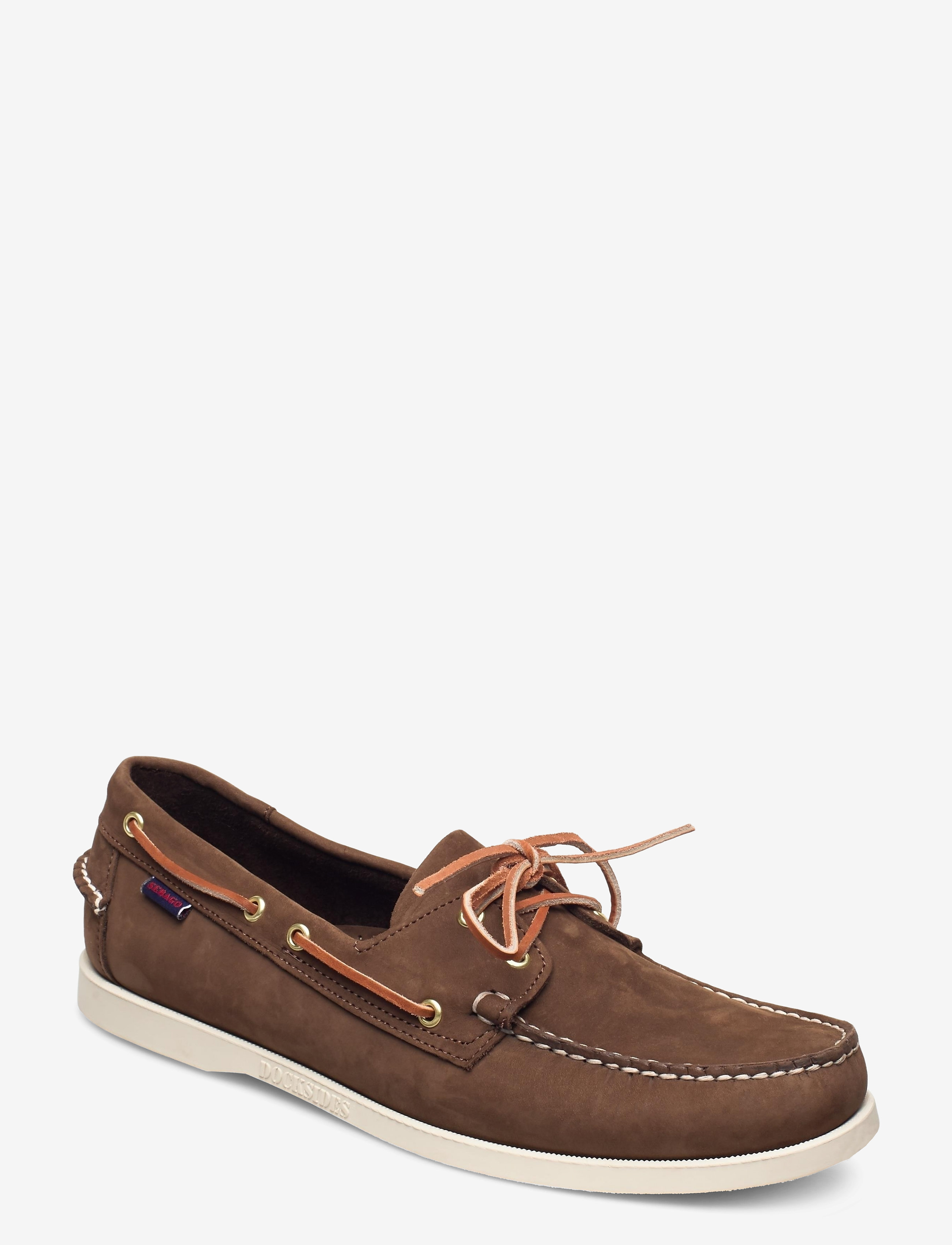 Docksides Portland Nubuck - DARK BROWN