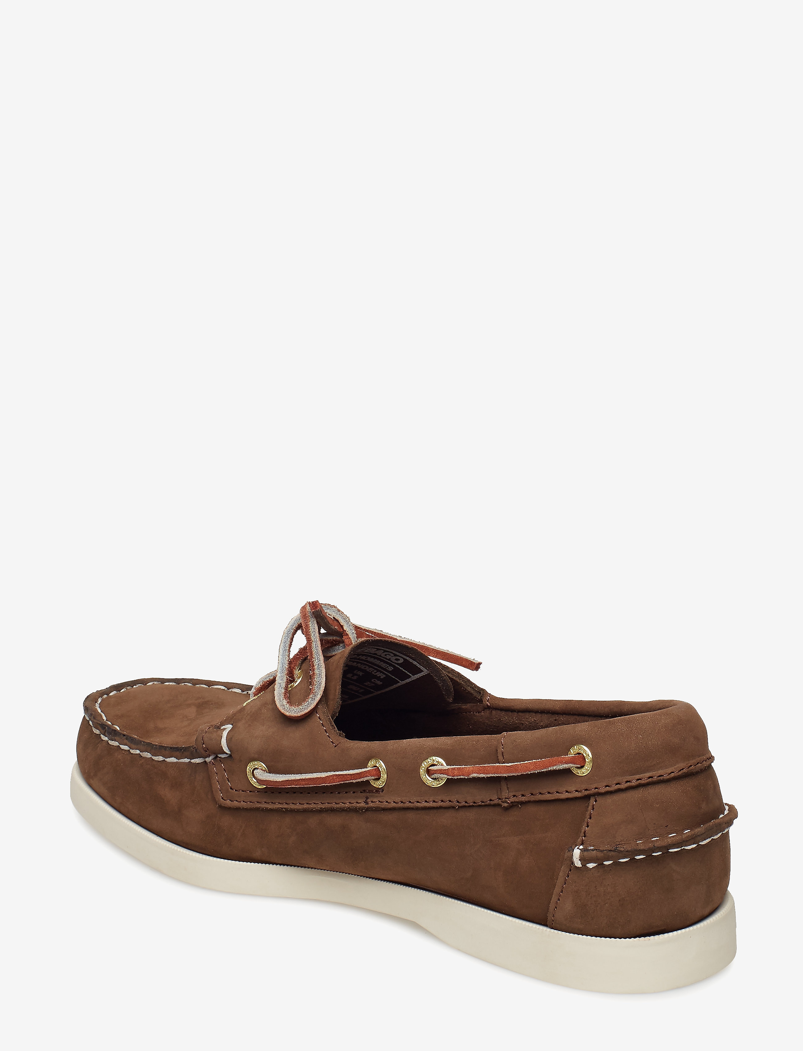 Sebago - Docksides Portland Nubuck - osta olukorra järgi - 901 - dk brown - 5