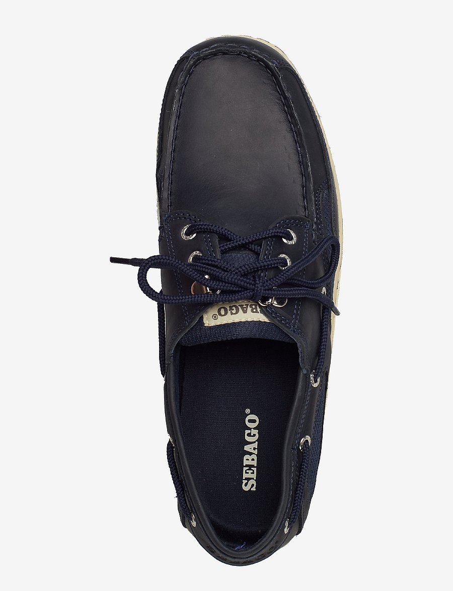 Sebago - Clovehitch II FGL Waxed - osta olukorra järgi - blue navy - 3