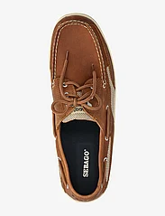 Sebago - Clovehitch II FGL Waxed - spring shoes - brown cinnamon - 3