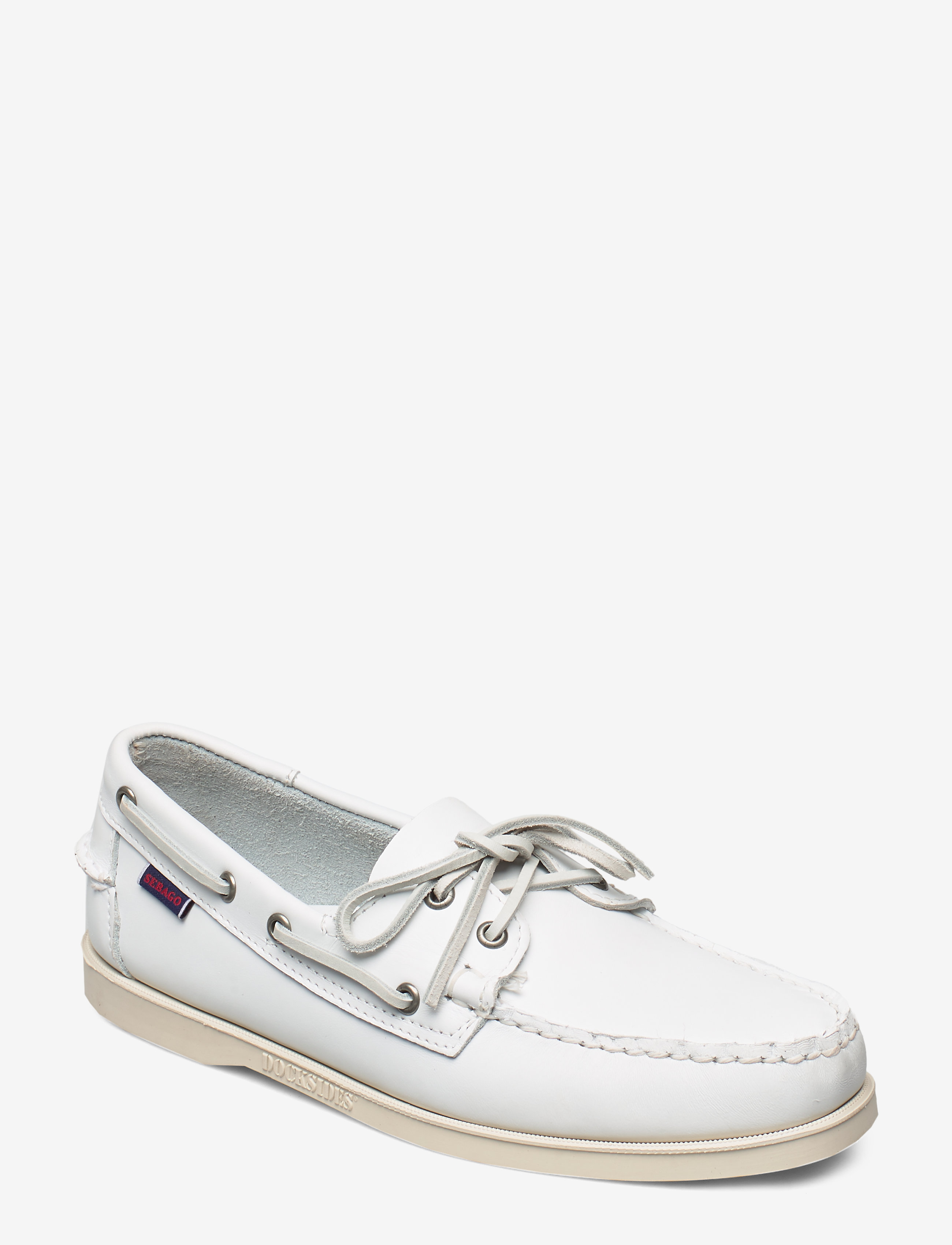 Sebago Docksides Portland, 42, White, Sko > Bådsko, Herre