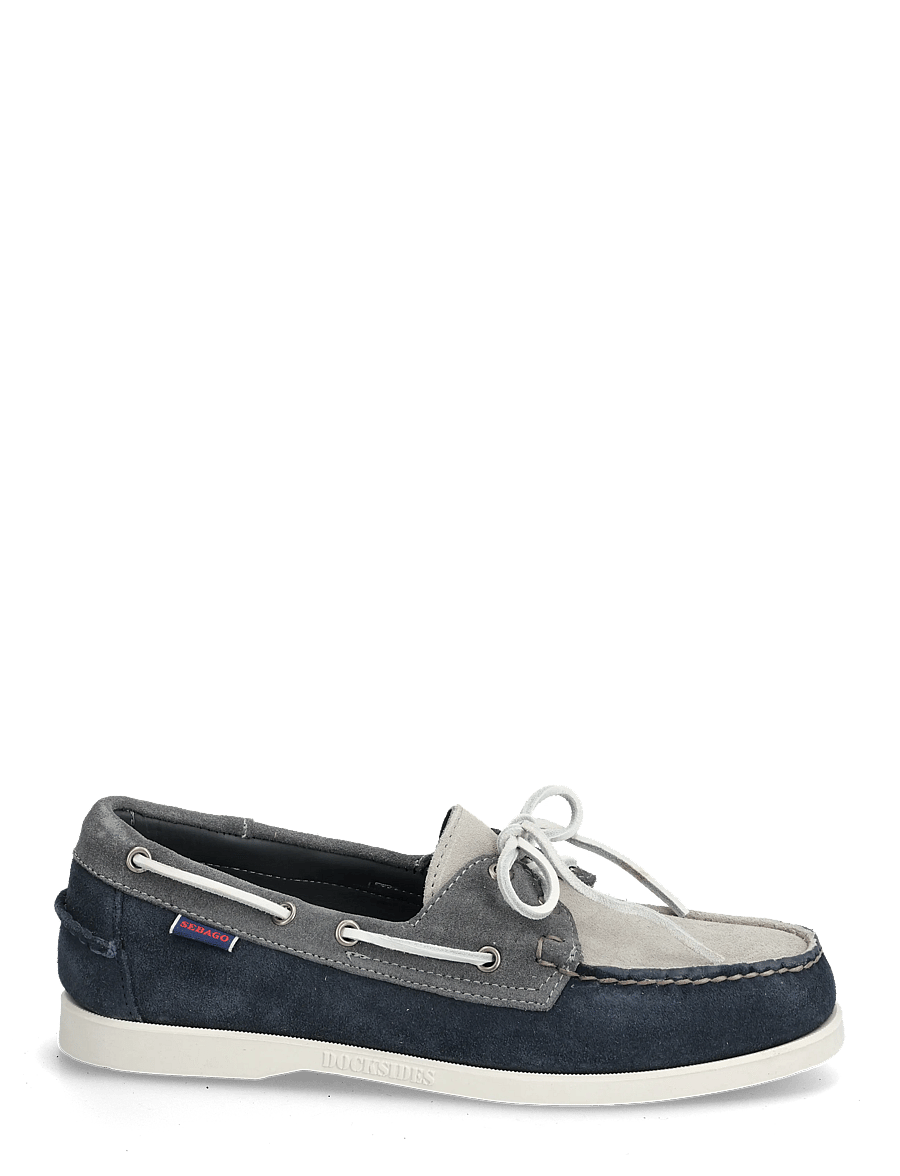 Sebago - Portland Jib - shop efter anledning - 976navy-dkgrey-mdgry - 1