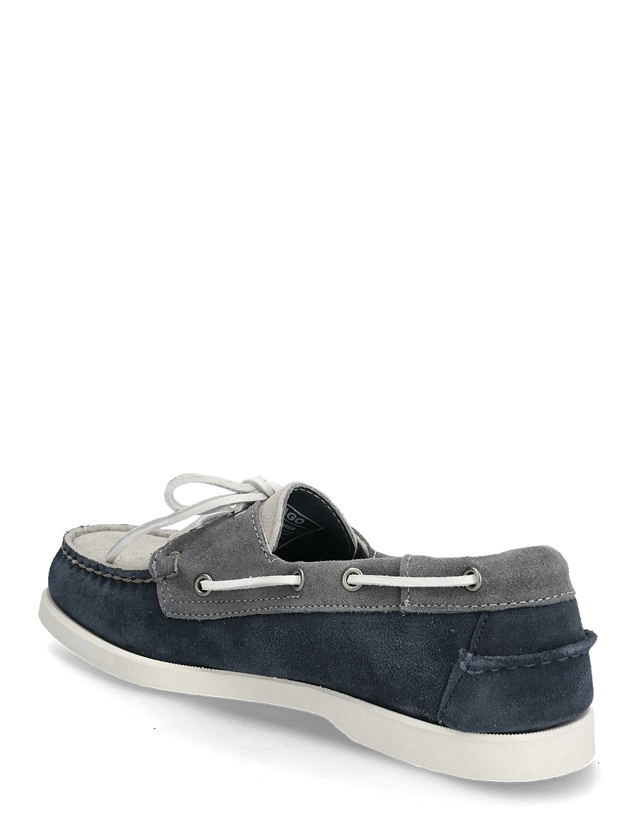 Sebago - Portland Jib - shop efter anledning - 976navy-dkgrey-mdgry - 2