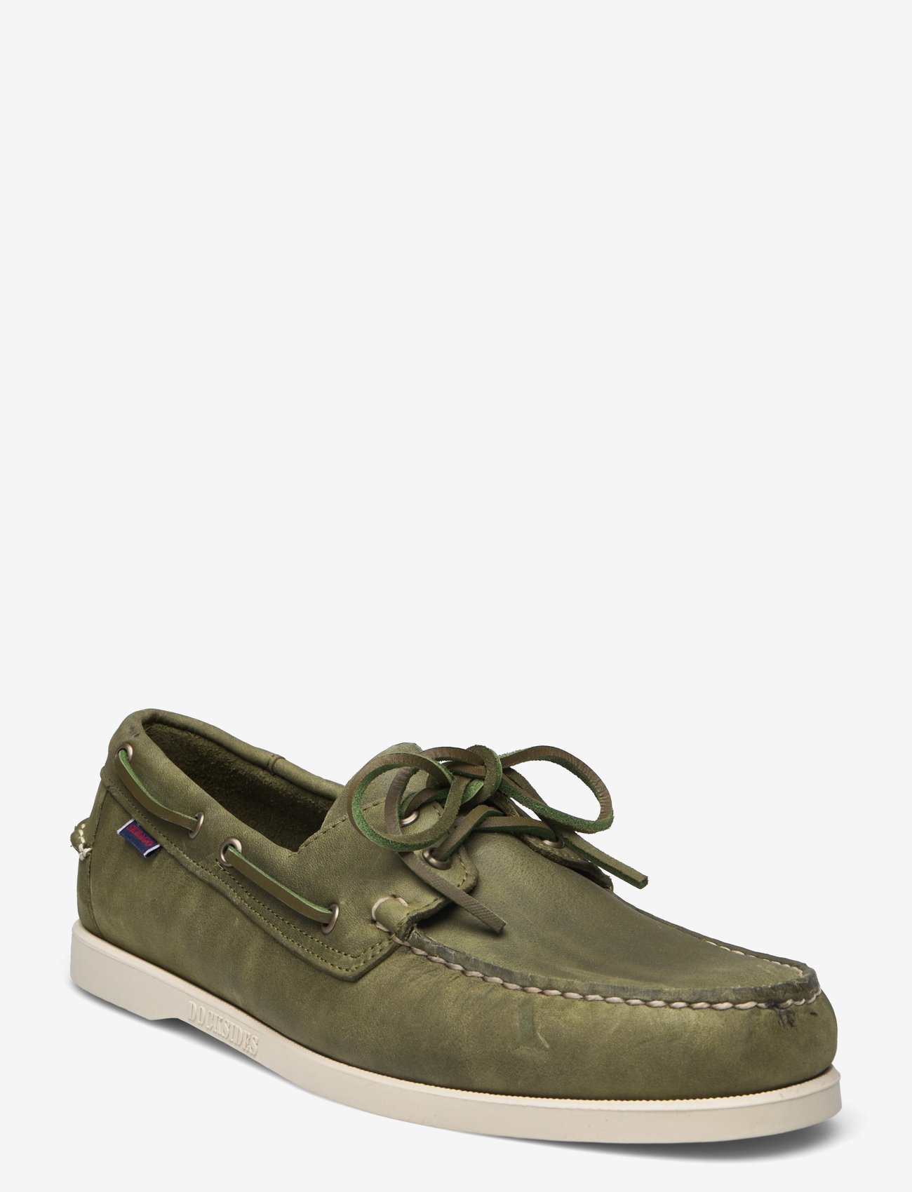 Sebago - Docksides Crazy H - 909 - green military - 0