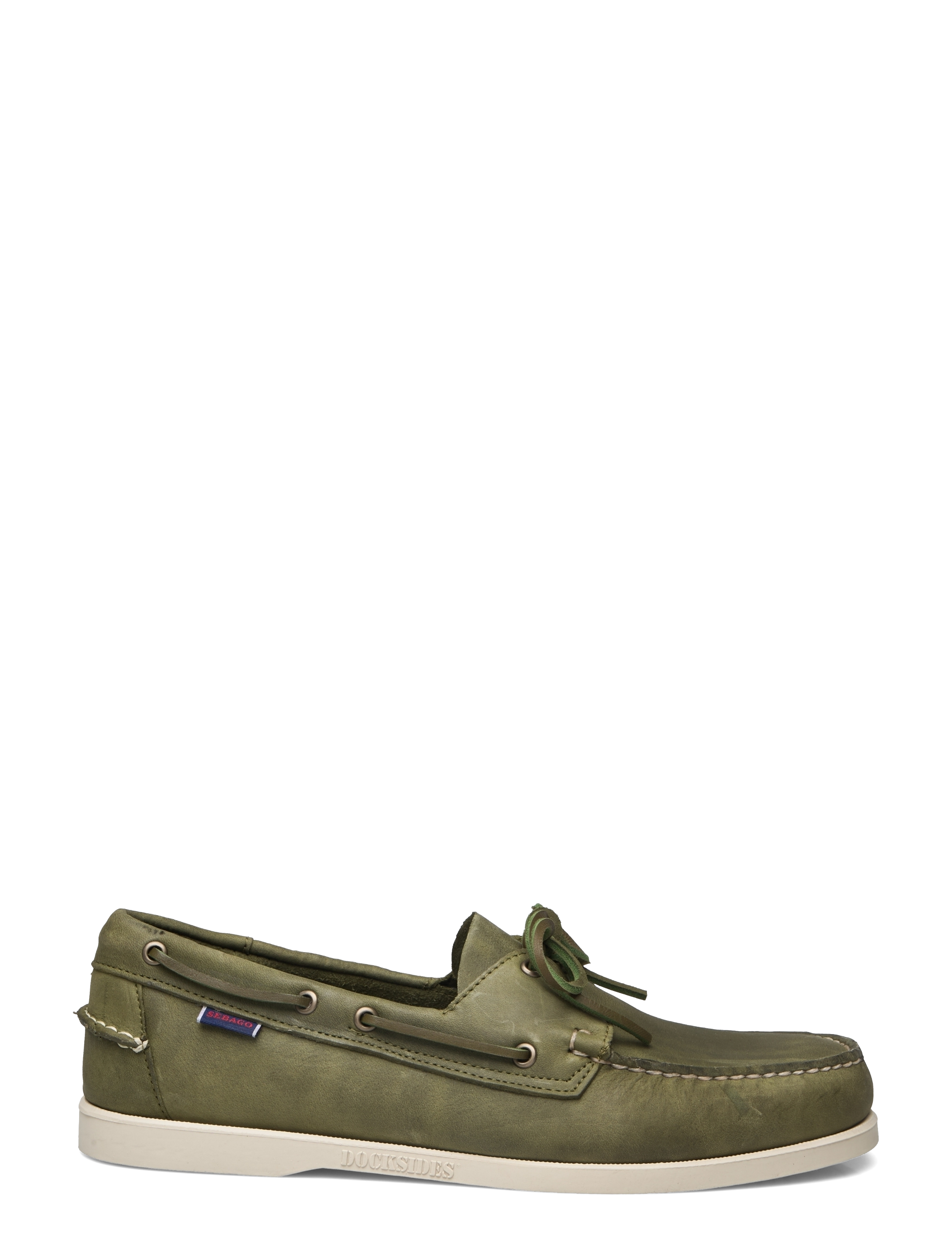 Sebago - Docksides Crazy H - 909 - green military - 1