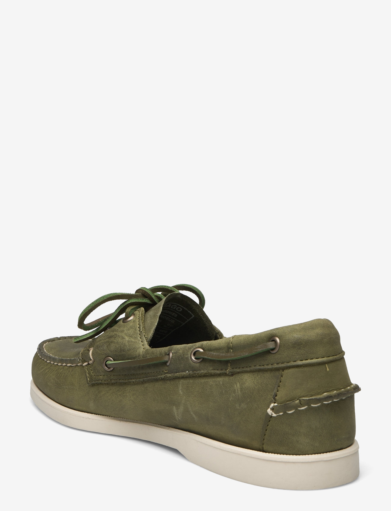 Sebago - Docksides Crazy H - 909 - green military - 2