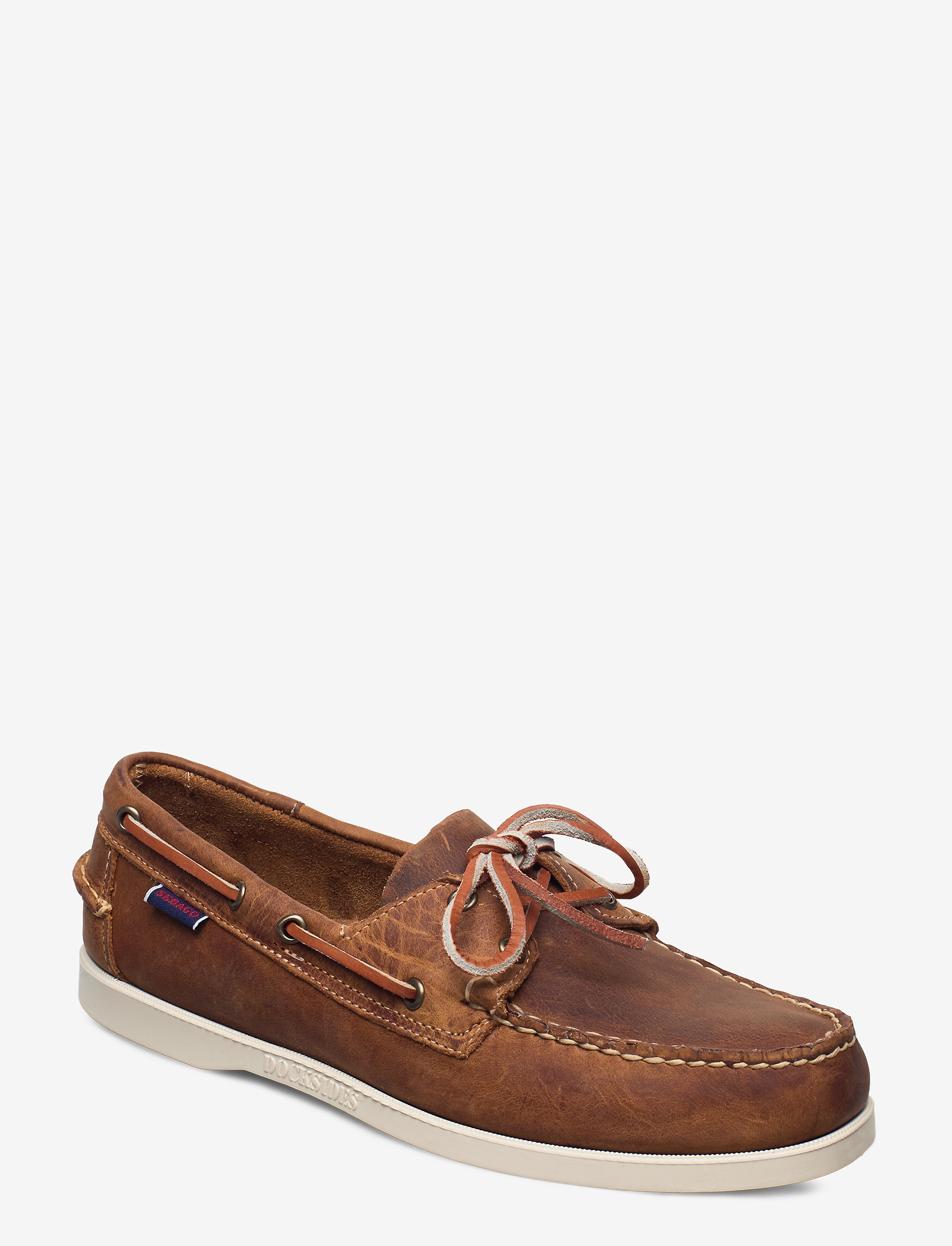 Sebago Docksides Crazy H, 40, Brown, Sko > Bådsko, Herre