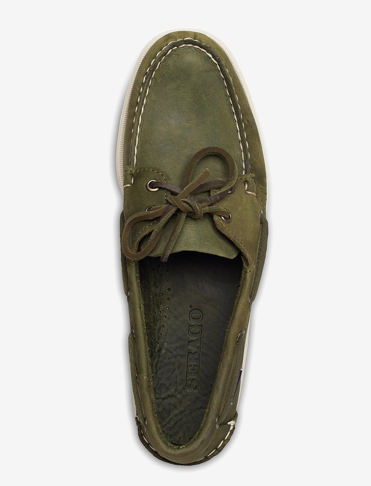 Sebago - Docksides Crazy H - green military - 3