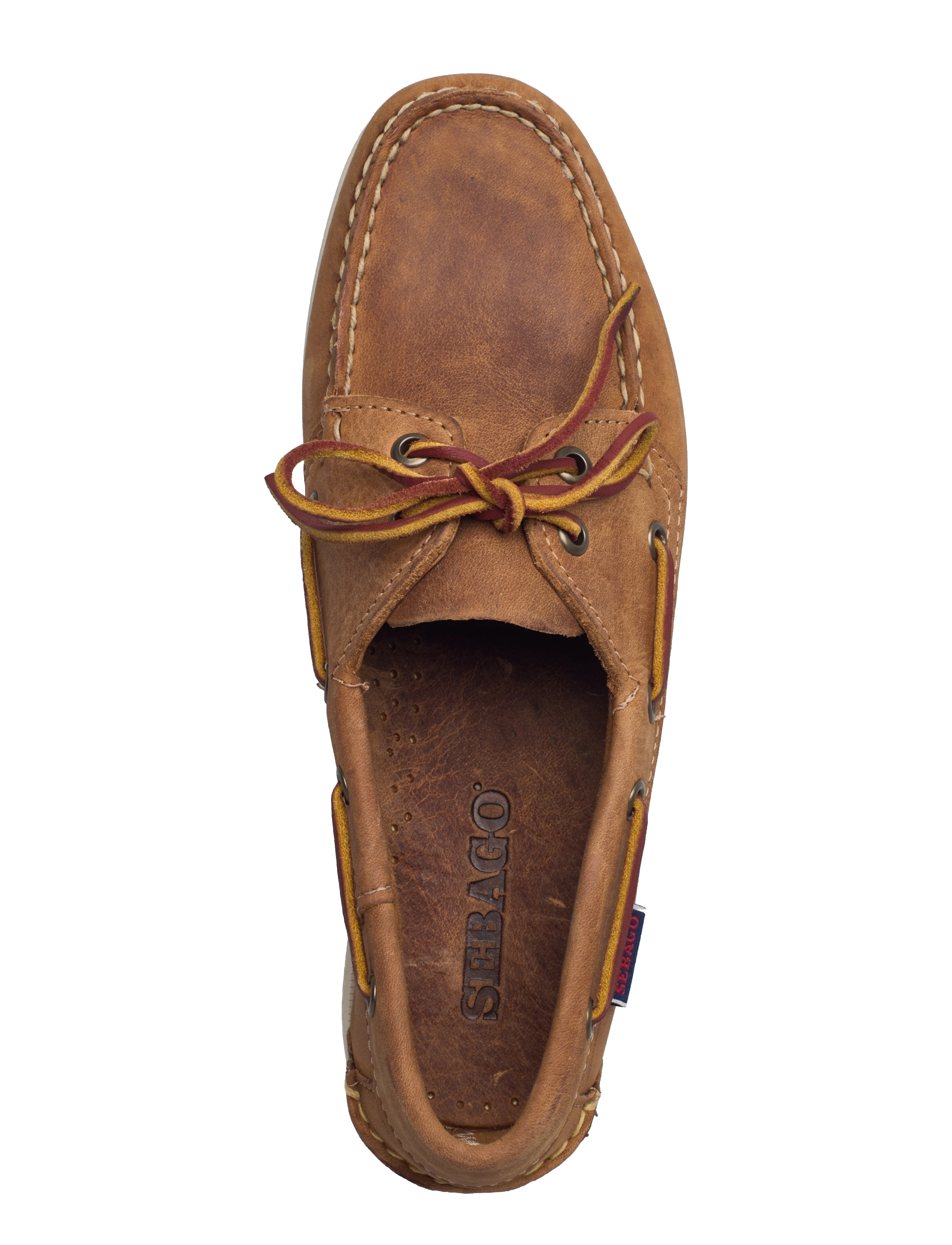 Sebago - Docksides Crazy H W - loafers - 912 - brown tan - 3