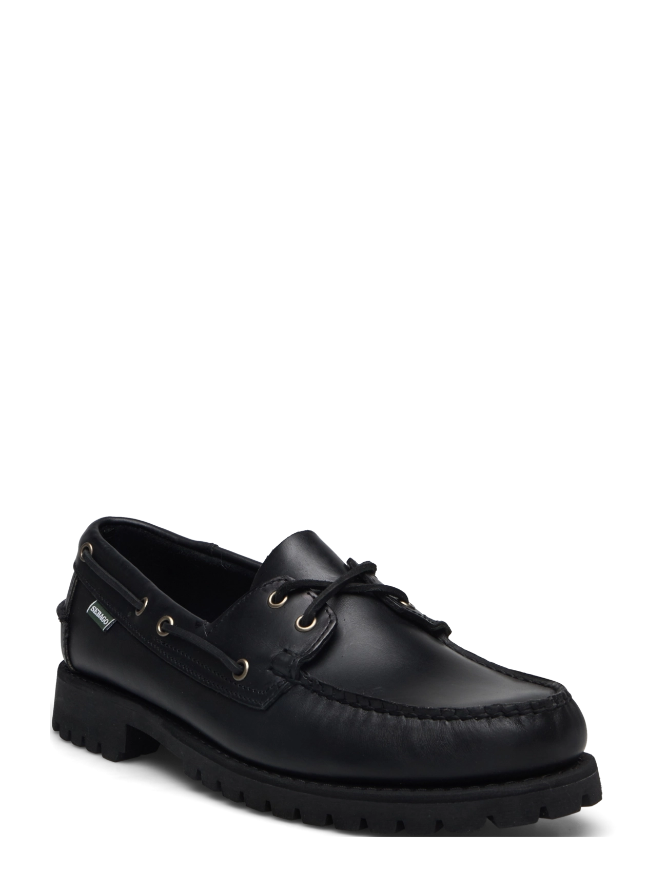 Sebago Ranger Waxy, 45, Black, Designere > Boat Sko, Herre