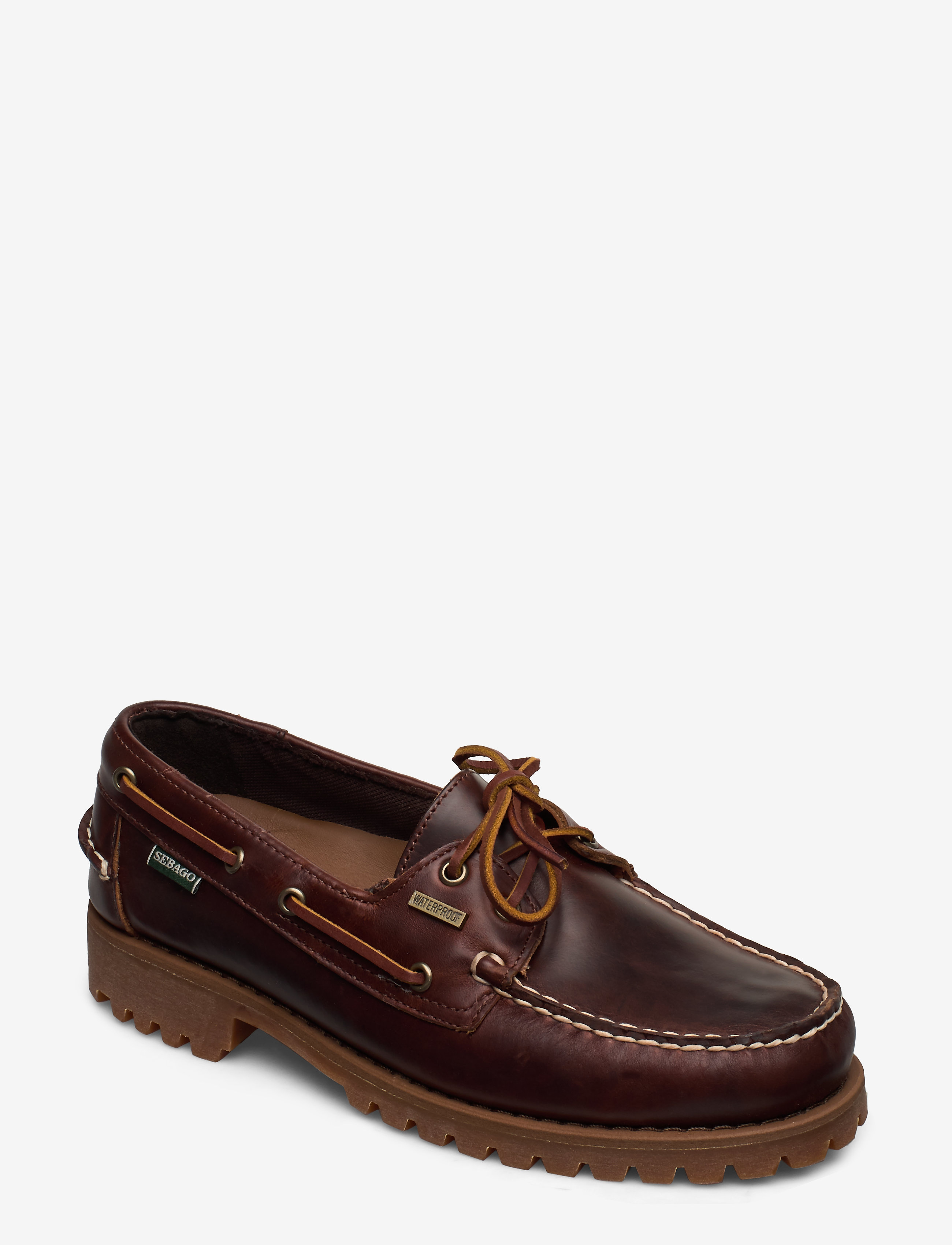 Sebago Ranger Waxy Waterproof - Bootsschuhe - BROWN GUM / brown