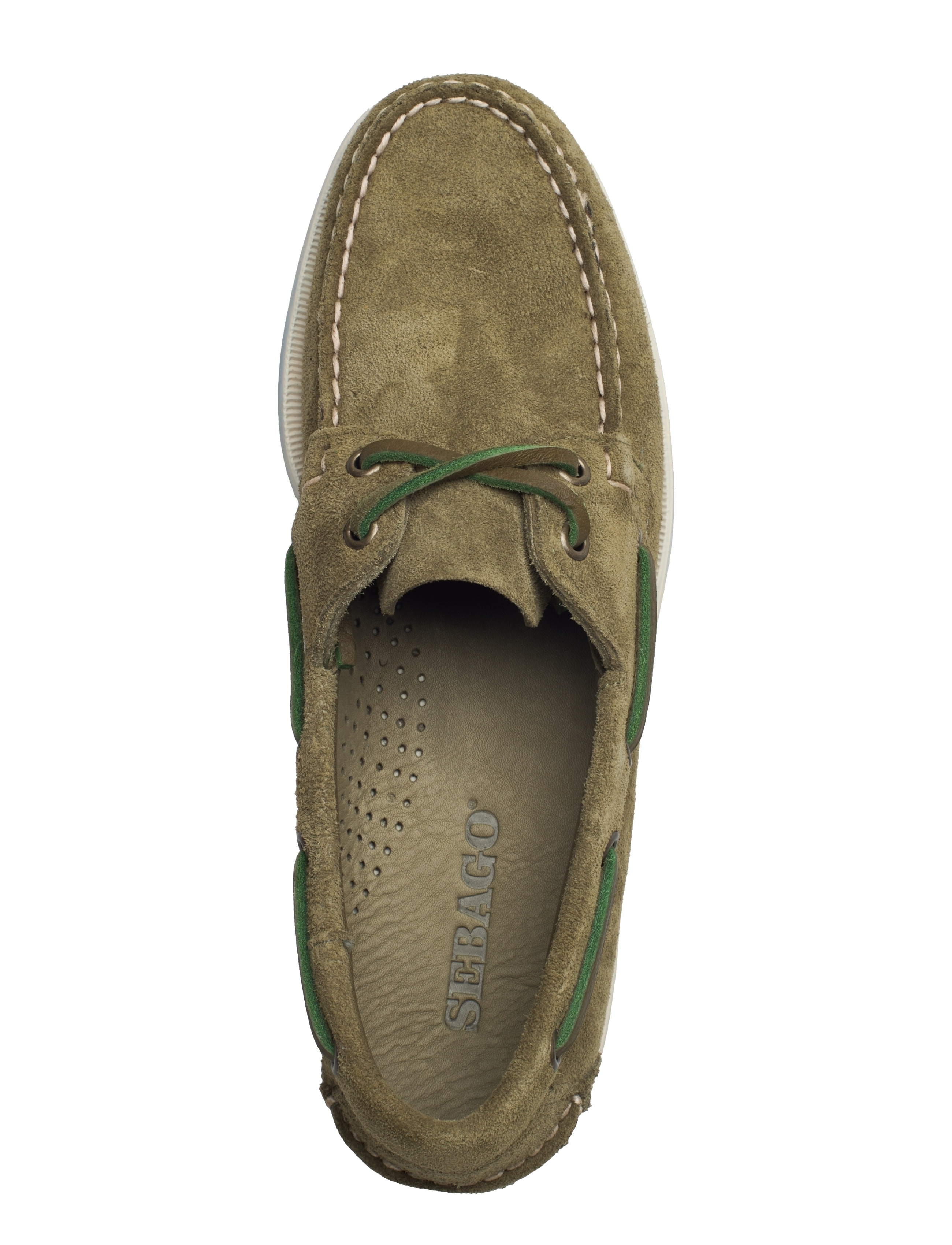 Sebago - Portland Flesh Out - mænd - 909 - green military - 3
