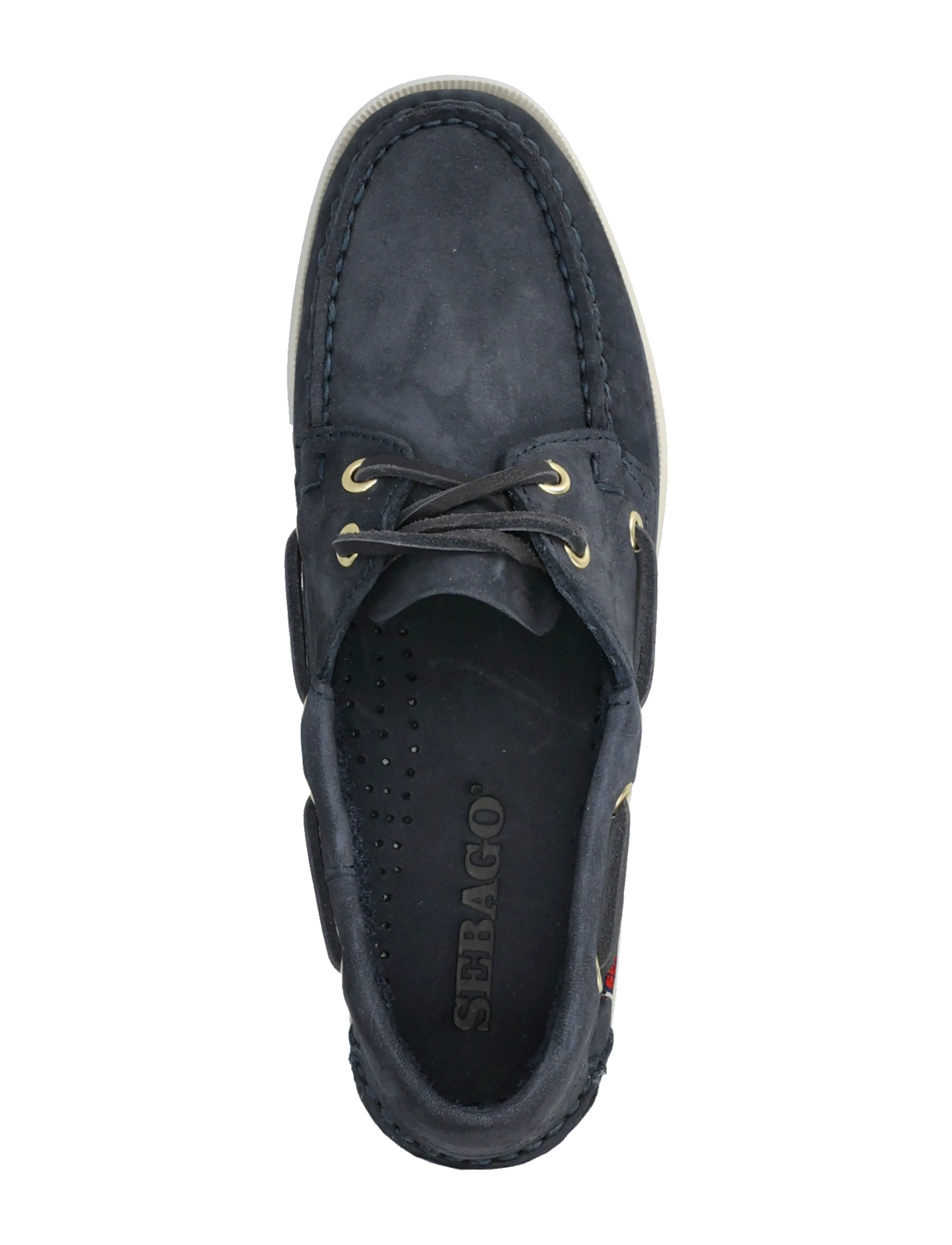 Sebago - Docksides Portland Nubuck Woman - bootschoenen - a97-blue universe - 3