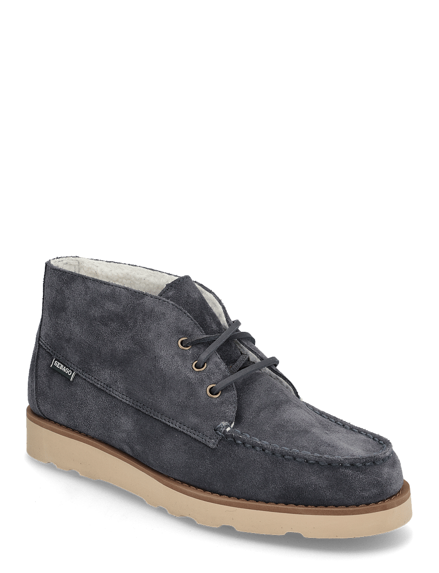 Sebago - Talanka Suede Oiled Fleece - desert boots - 908 - blue navy - 0