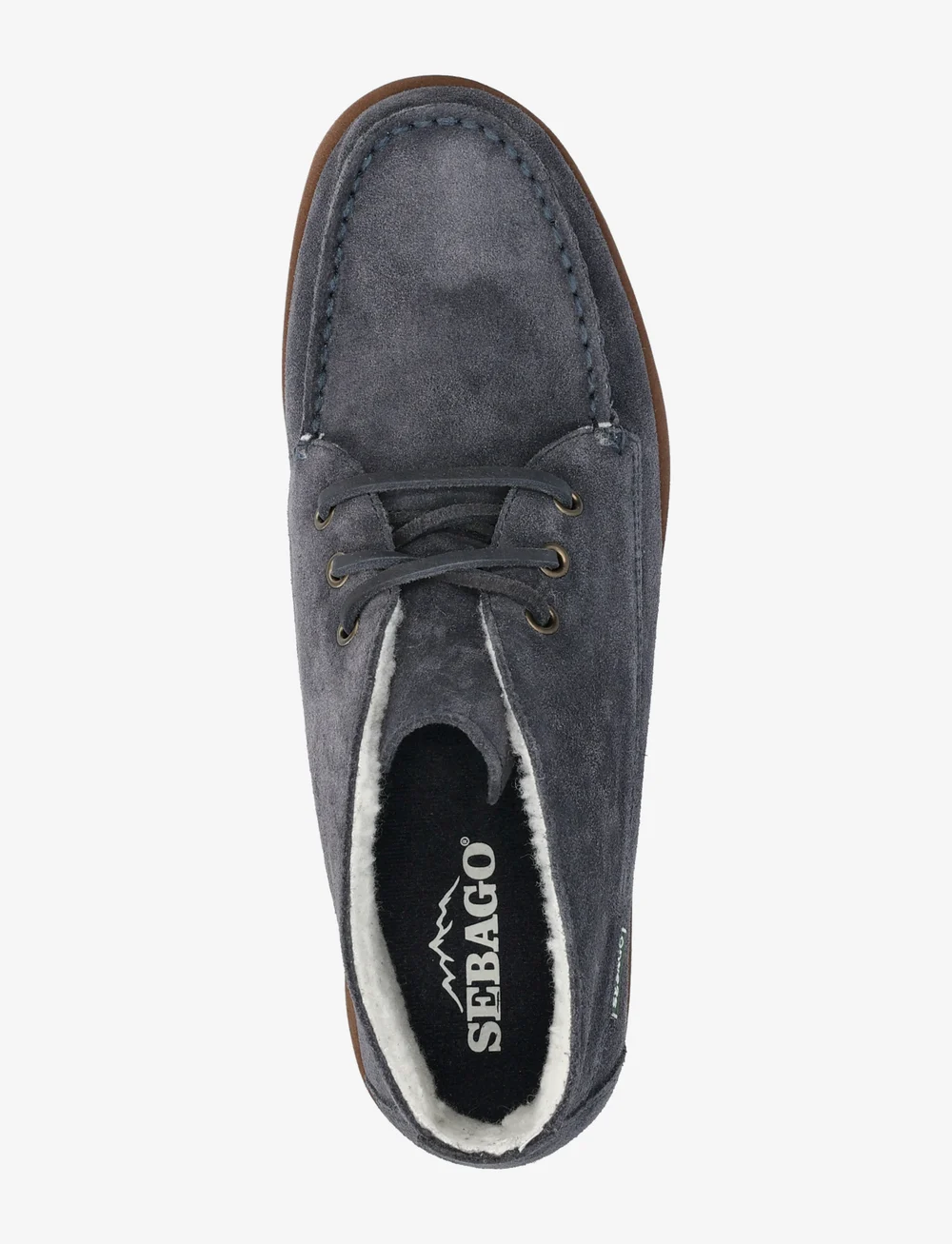 Sebago - Talanka Suede Oiled Fleece - Ørkenstøvler - 908 - blue navy - 3