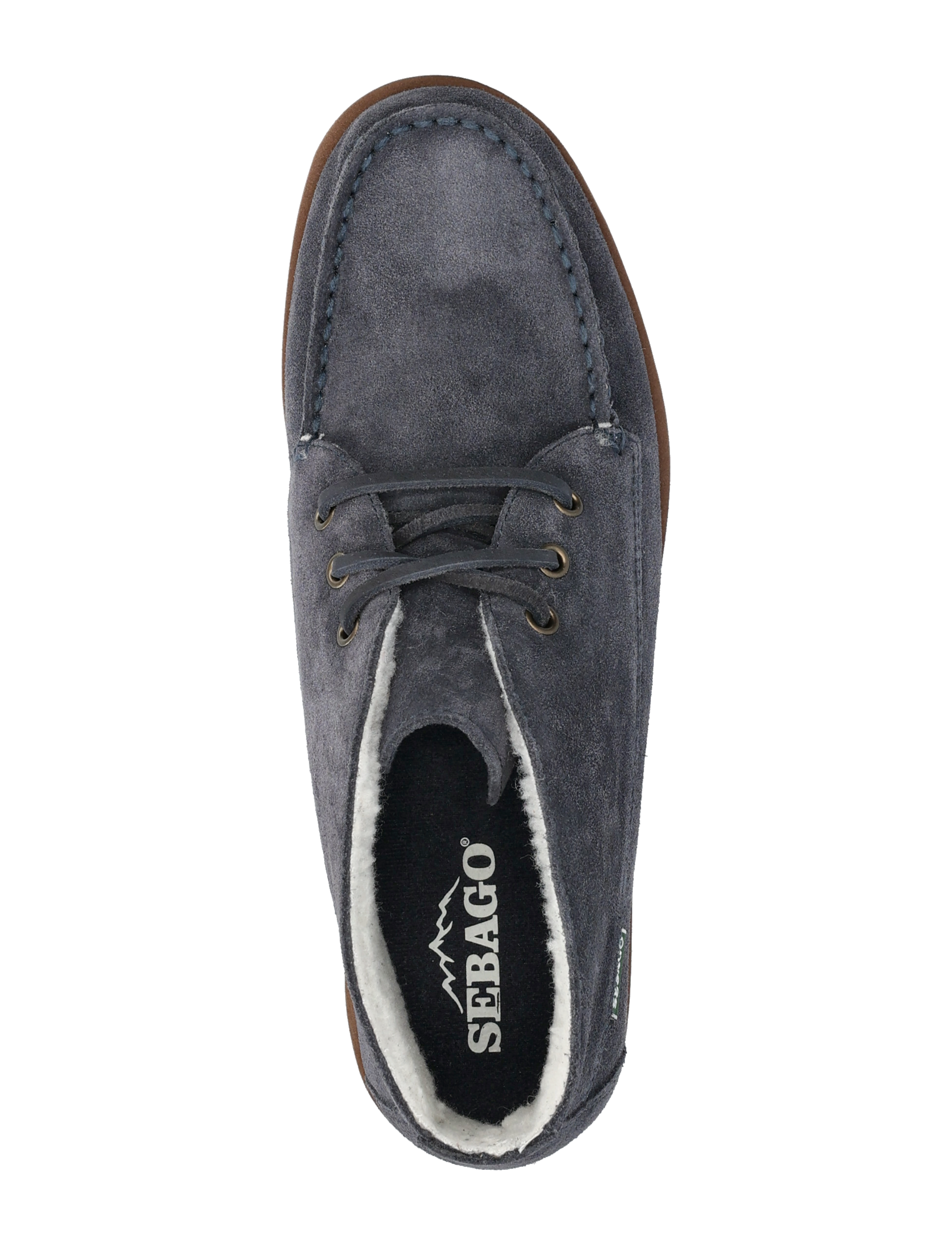 Sebago - Talanka Suede Oiled Fleece - Ørkenstøvler - 908 -  blue navy - 3