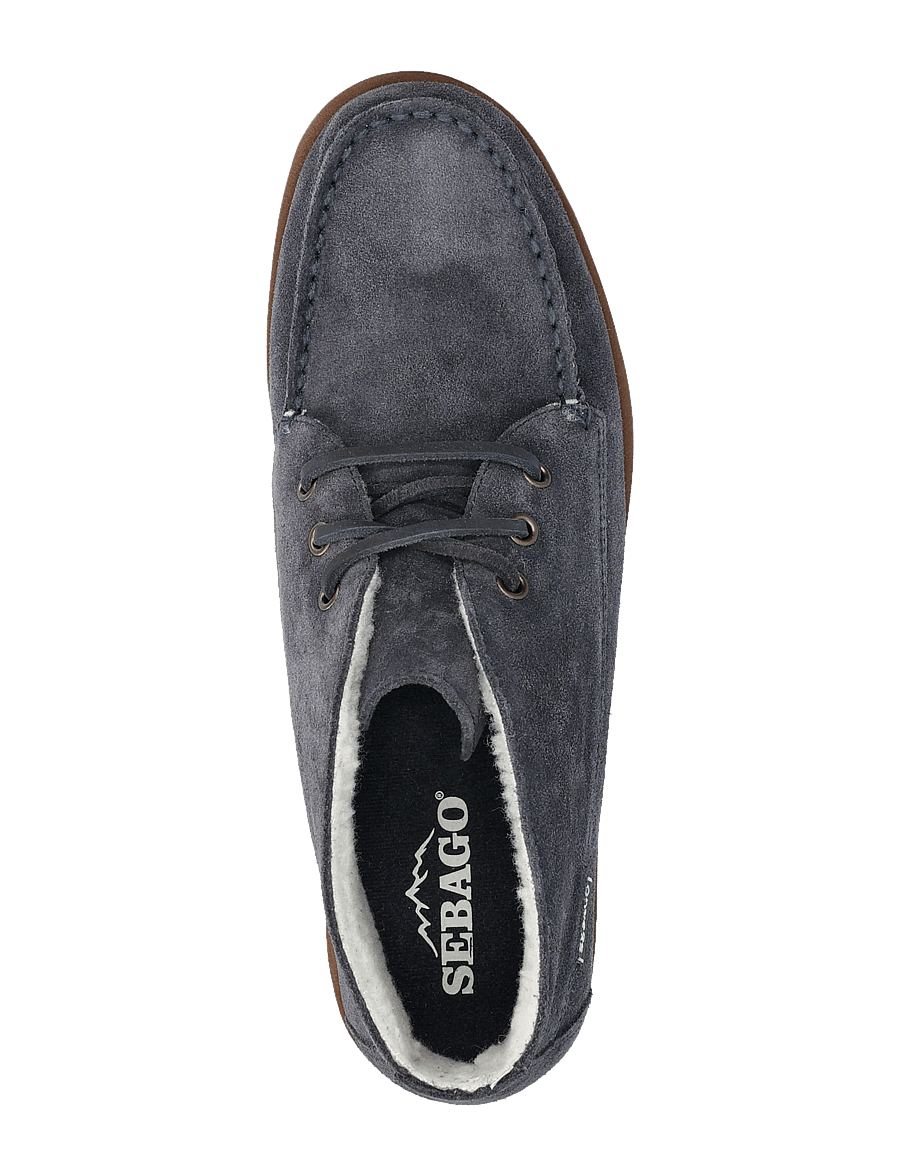 Sebago - Talanka Suede Oiled Fleece - desert boots - 908 - blue navy - 3