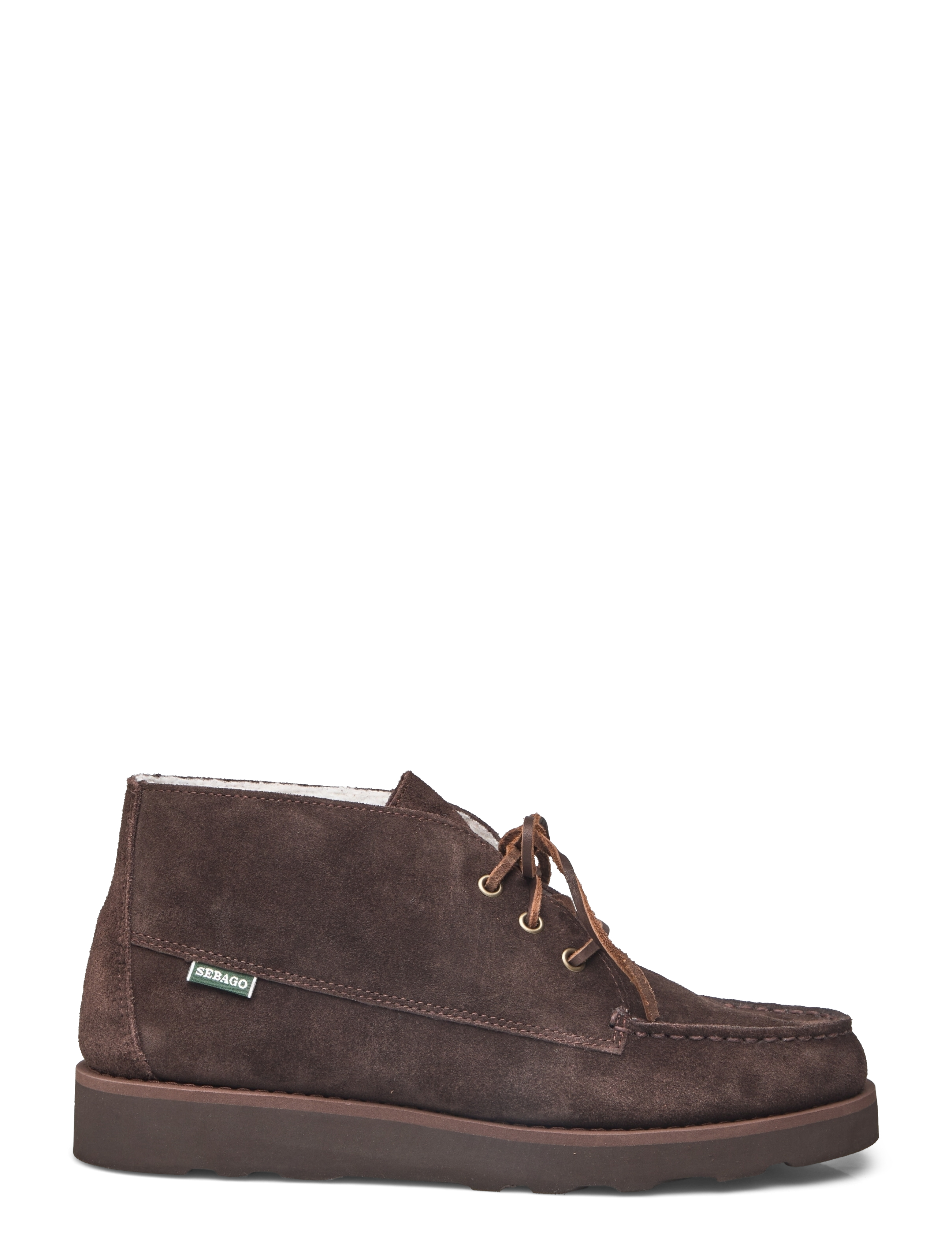 Sebago - Talanka Suede Oiled Fleece - Ørkenstøvler - 920 - total brown - 1