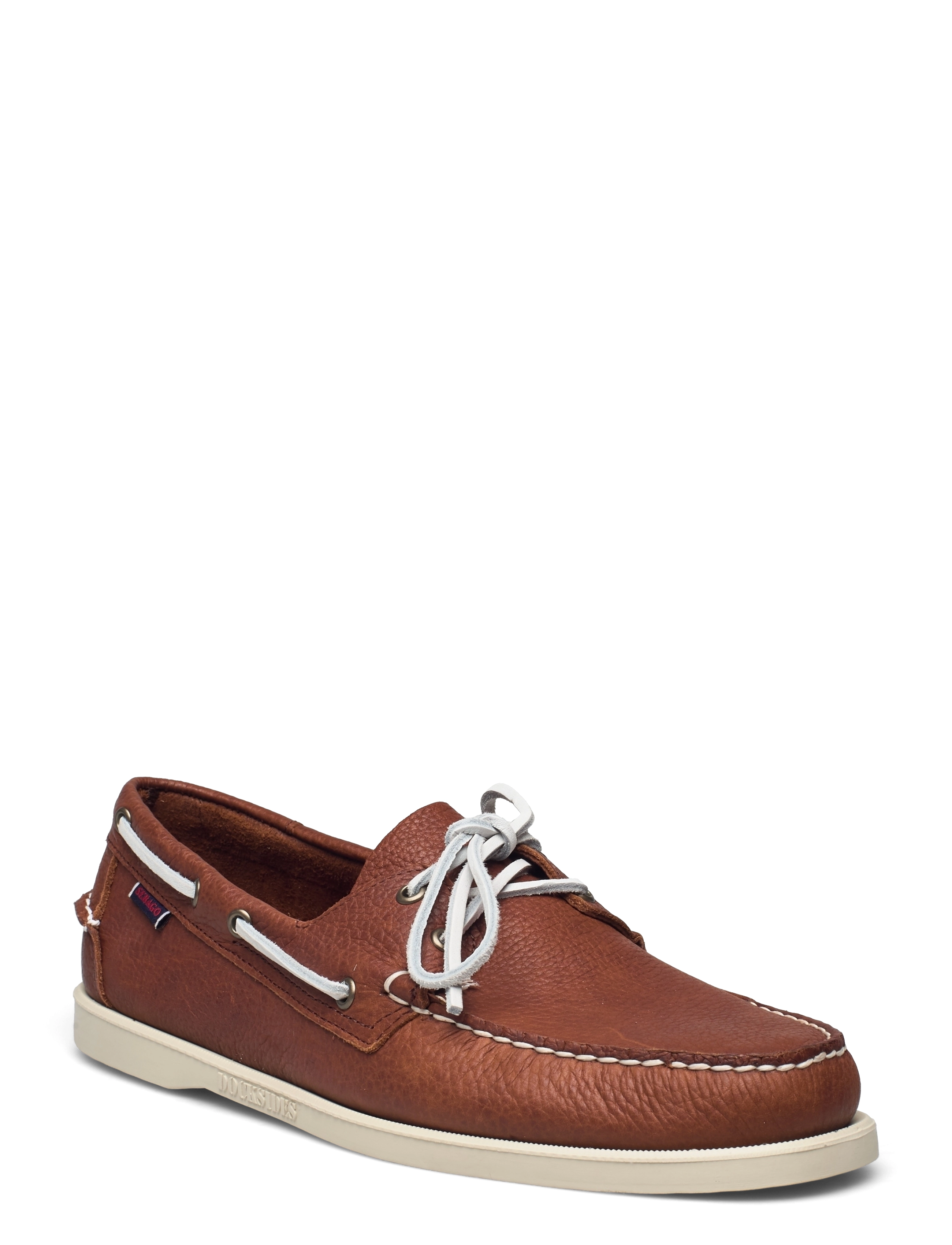 Sebago - Portland Tumbled - brown white - 0