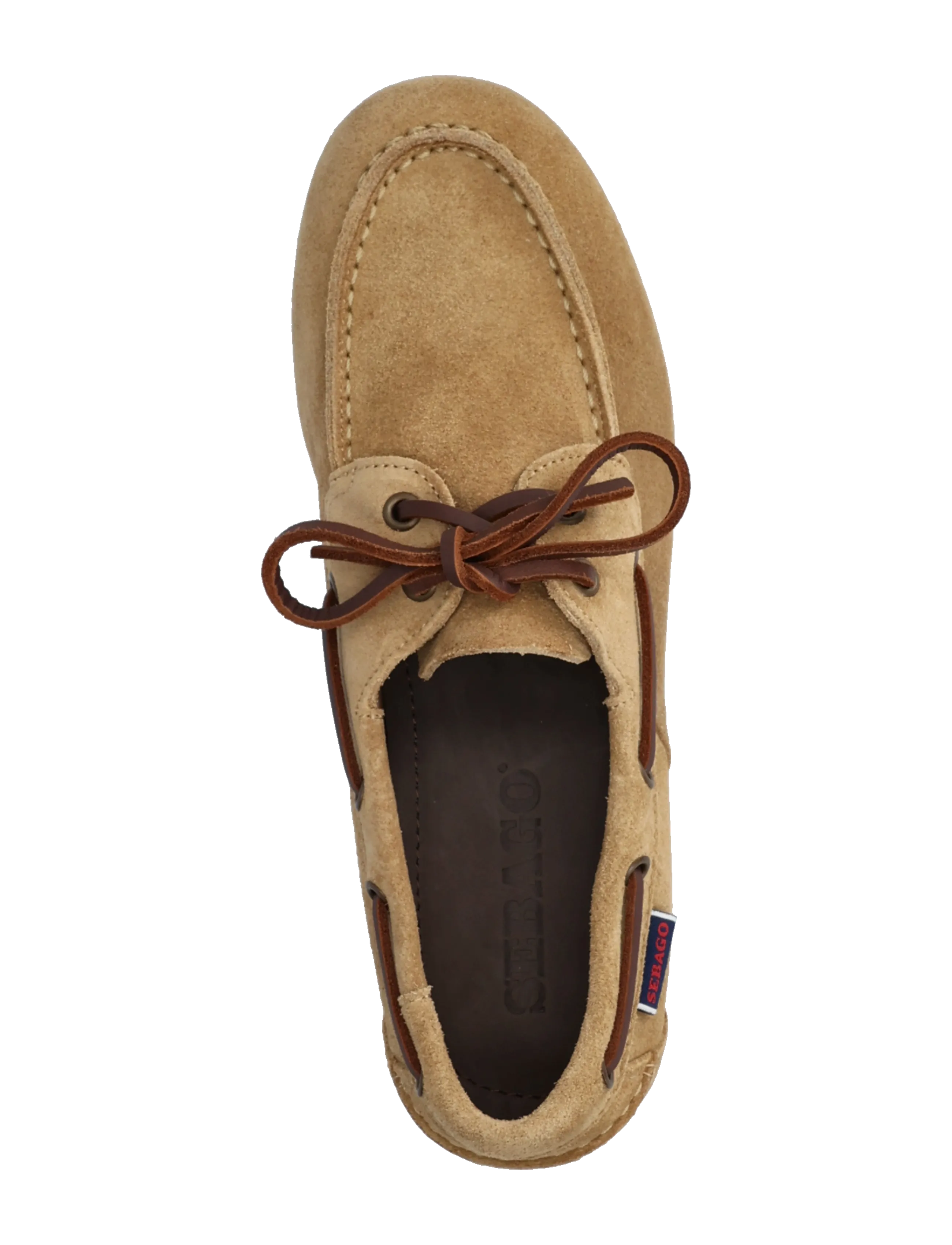 Sebago - Owen Woman - boat shoes - 906 - beige camel - 3