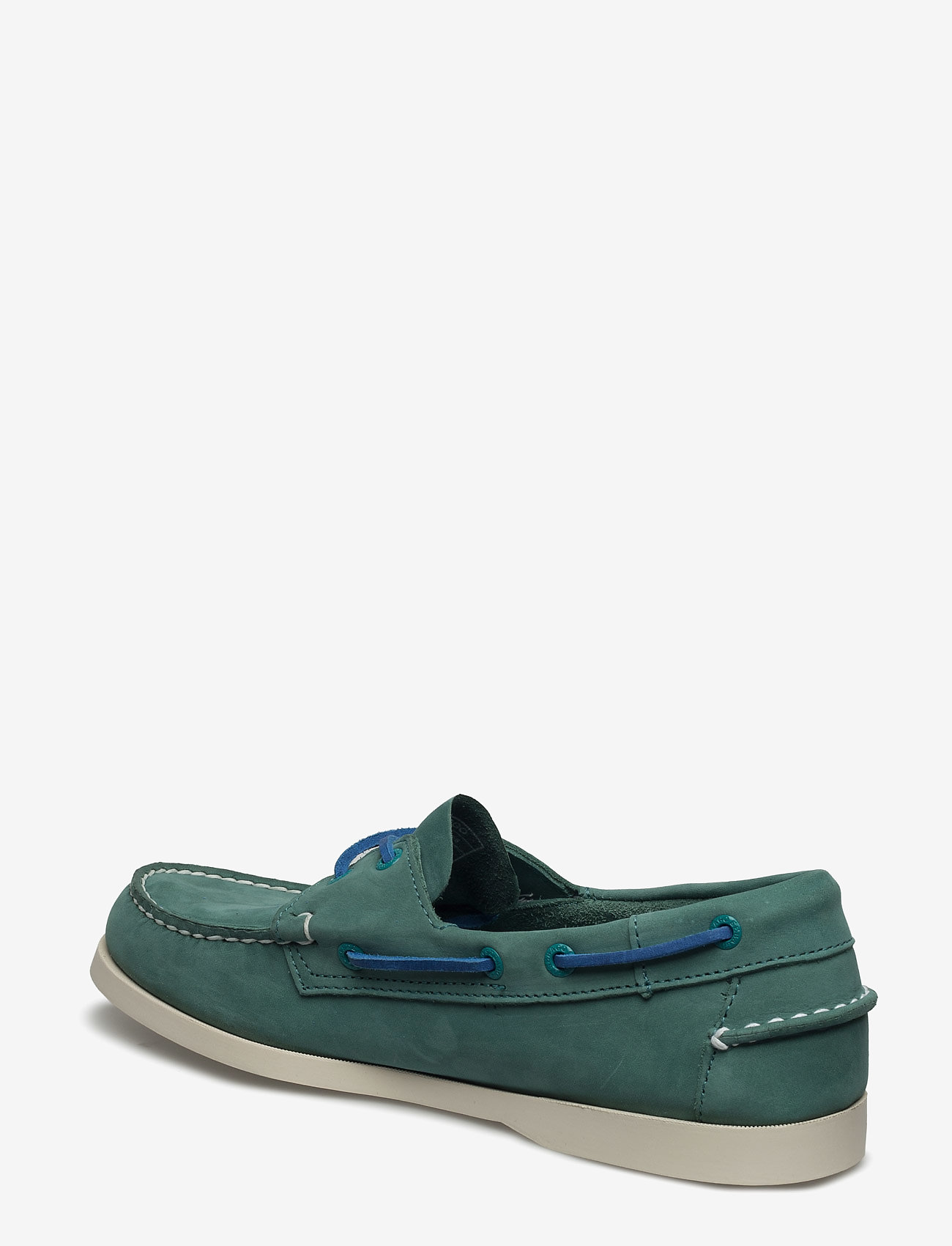 Sebago - Docksides - teal nubuck - 1