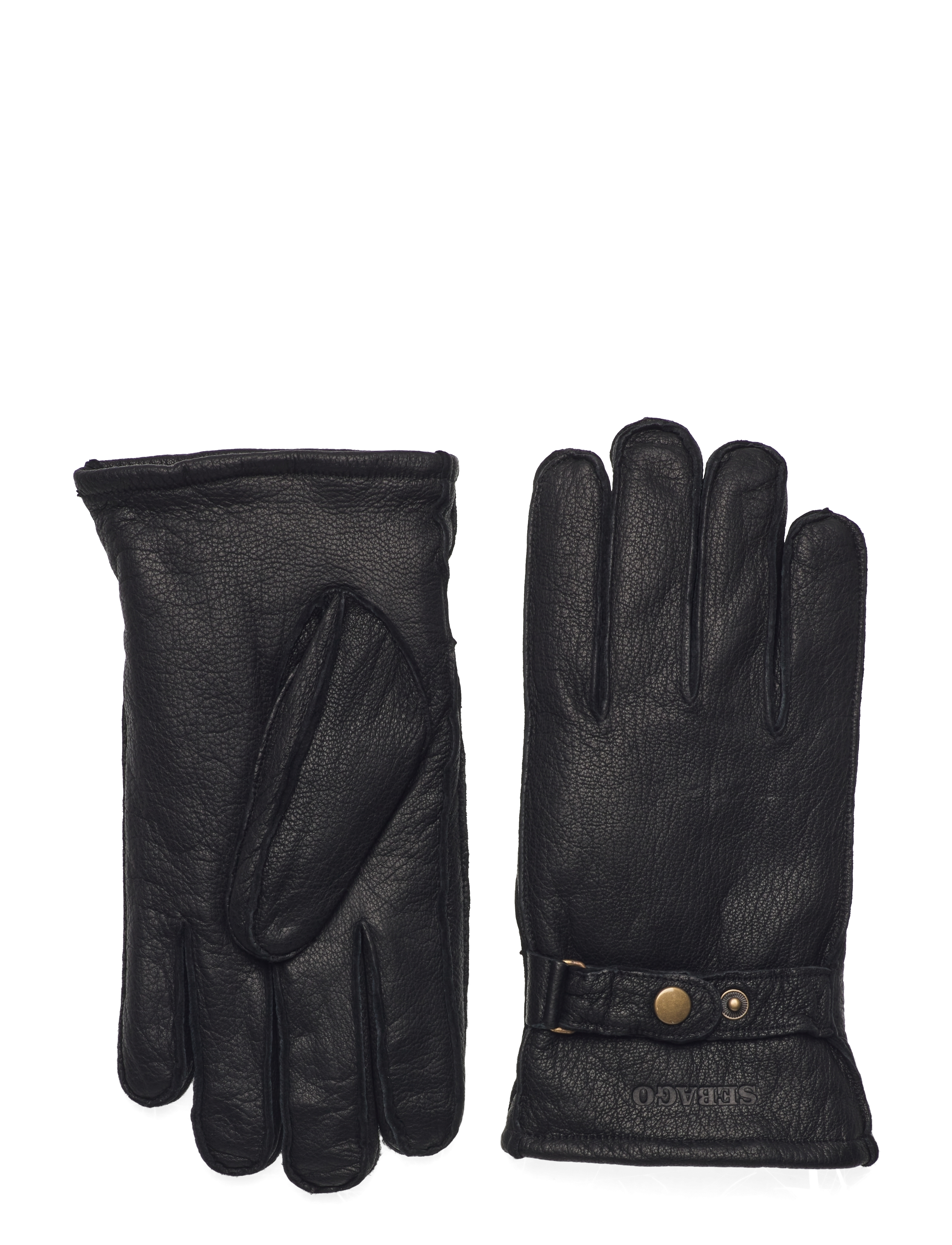Sebago Goatskin Gloves - Aksessuaarid - BLACK / black