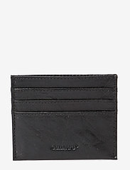 Leather Card Holder - BLACK
