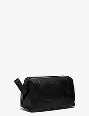 Sebago - Leather Wash Bag - kulturtaschen - black - 2