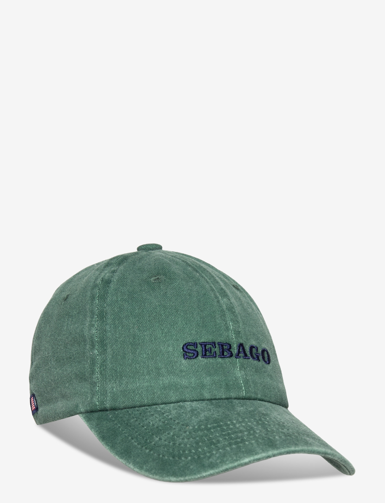 Sebago - Outwashed Cap - kepsar - royal green - 0