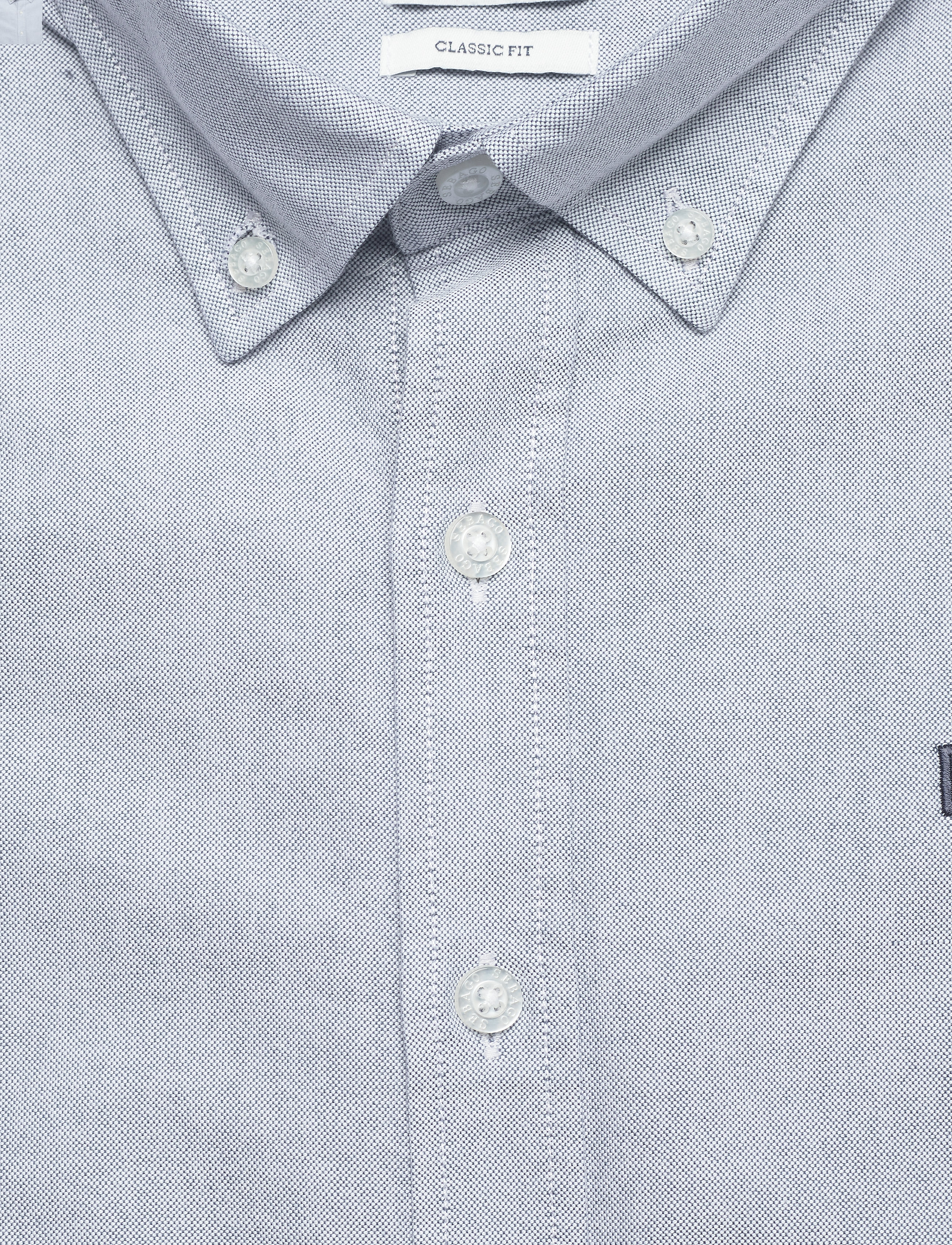 Sebago - Oxford Classic Shirt B.D. - navy - 2