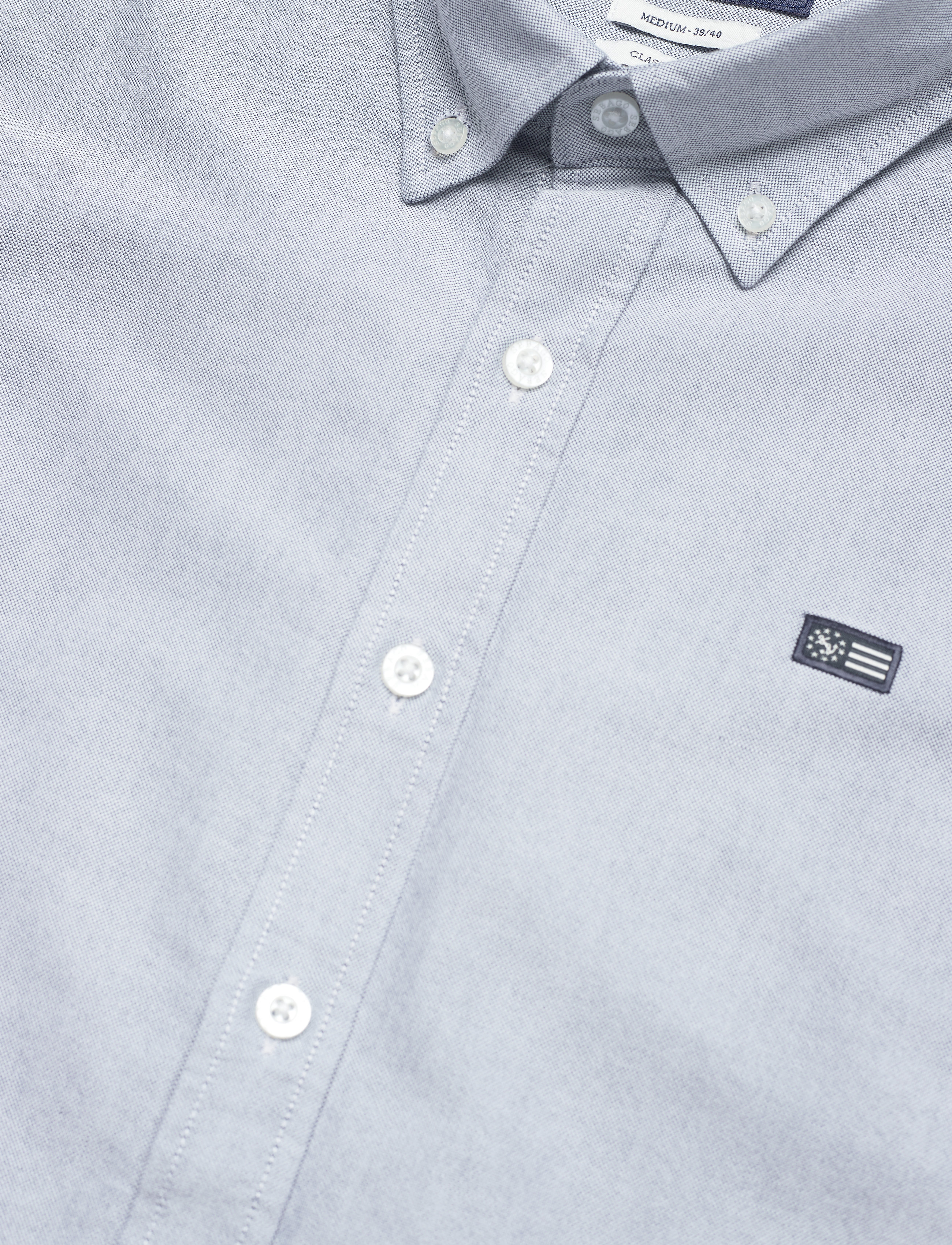 Sebago - Oxford Classic Shirt B.D. - navy - 3