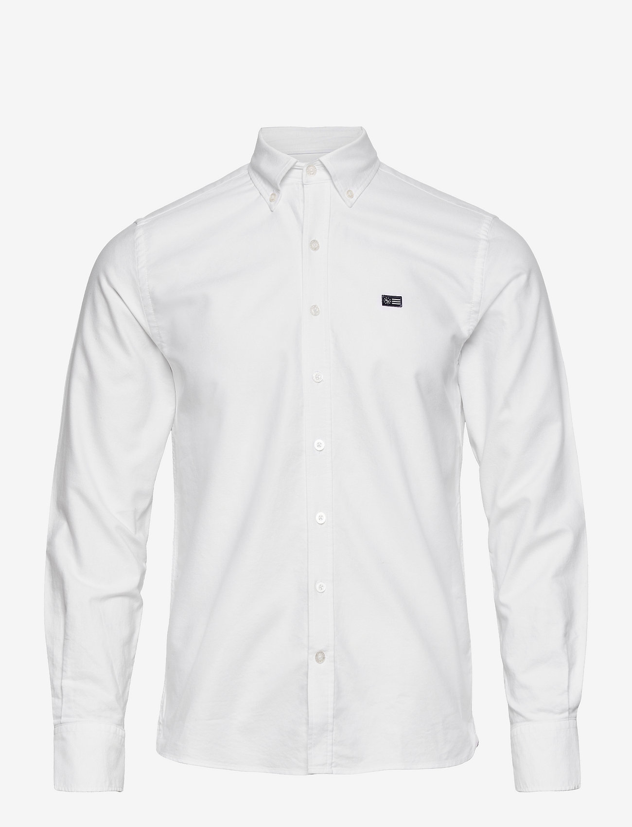 Sebago - Oxford Classic Shirt B.D. - oxford-skjorter - white old - 0