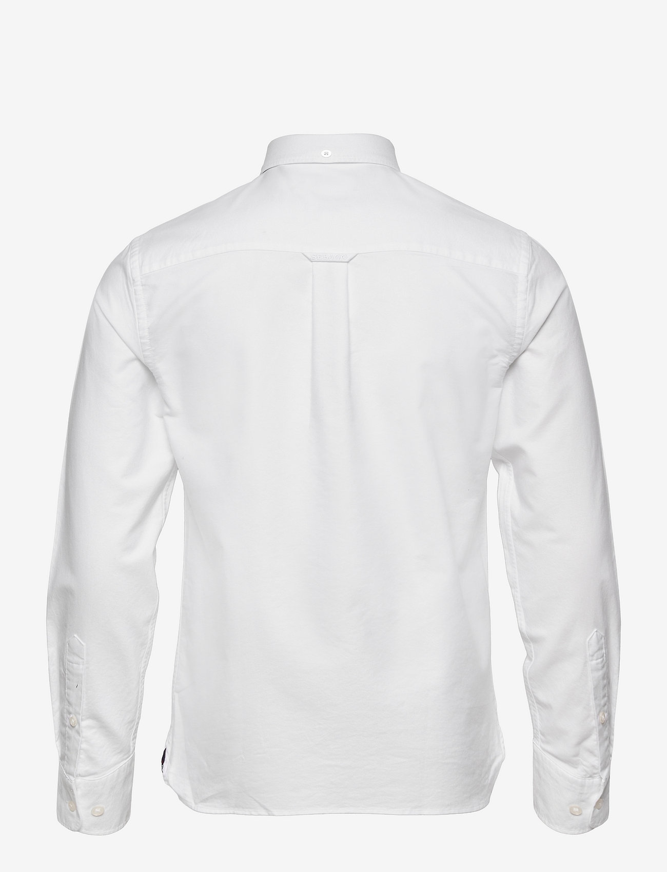 Sebago - Oxford Classic Shirt B.D. - oxford shirts - white old - 1