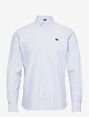 Oxford Stripe Shirt B.D. - LIGHT BLUE/WHITE
