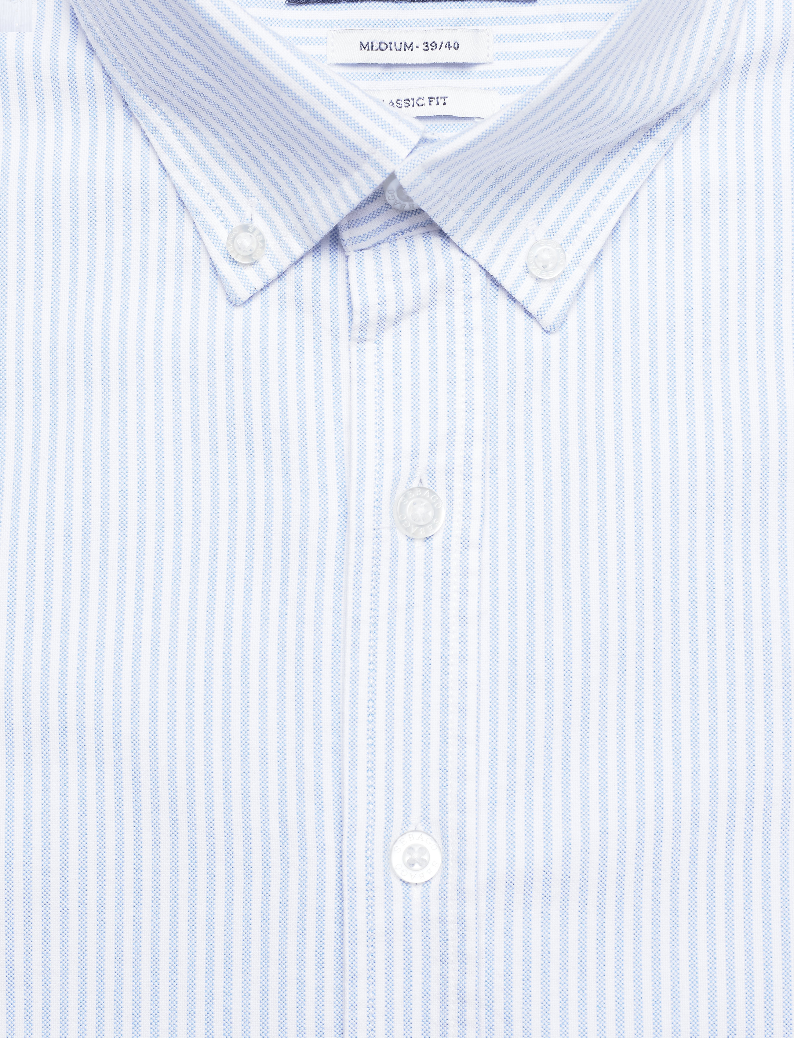 Sebago - Oxford Stripe Shirt B.D. - light blue/white - 2