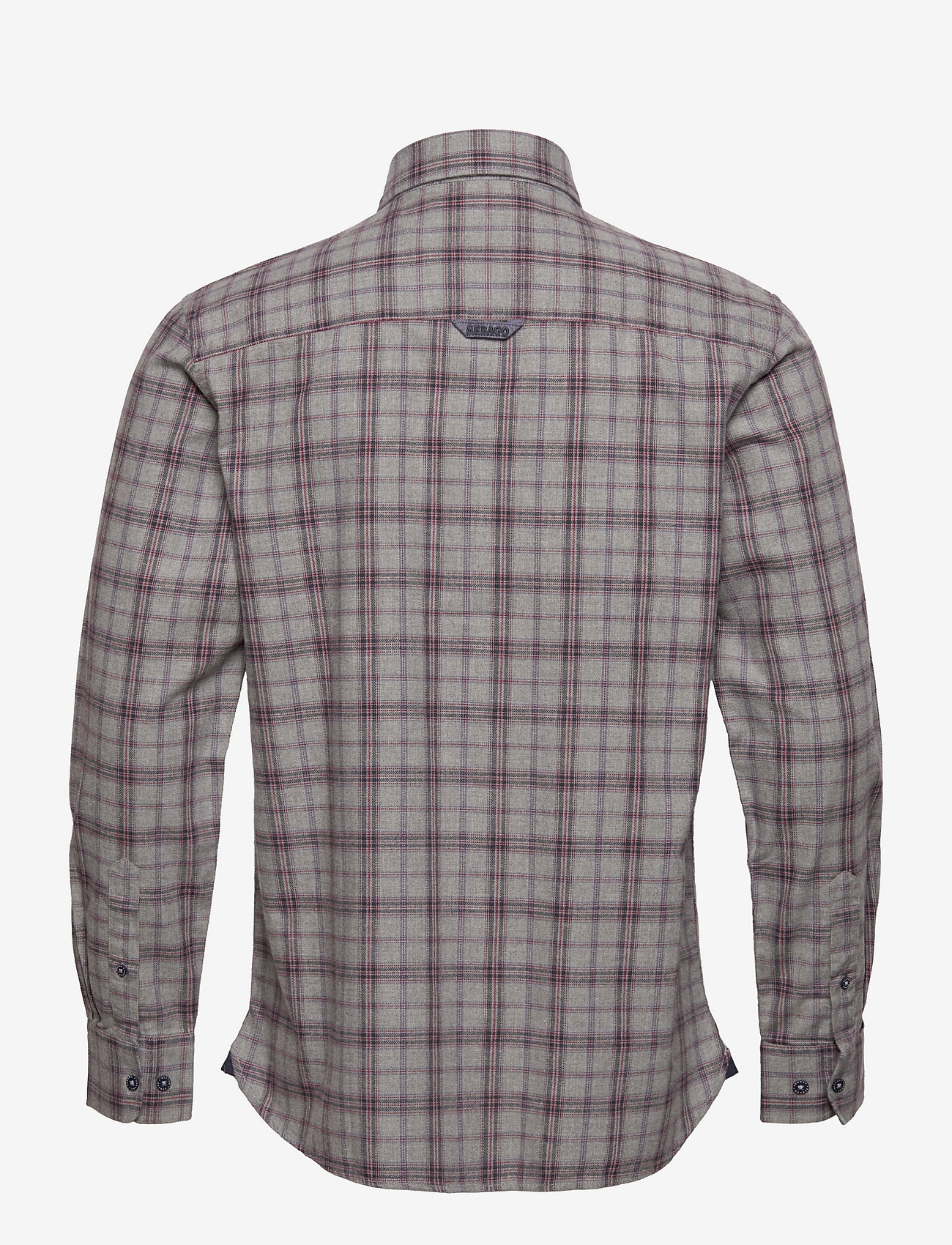 Sebago - Brushed Checked Shirt - navy/red - 1