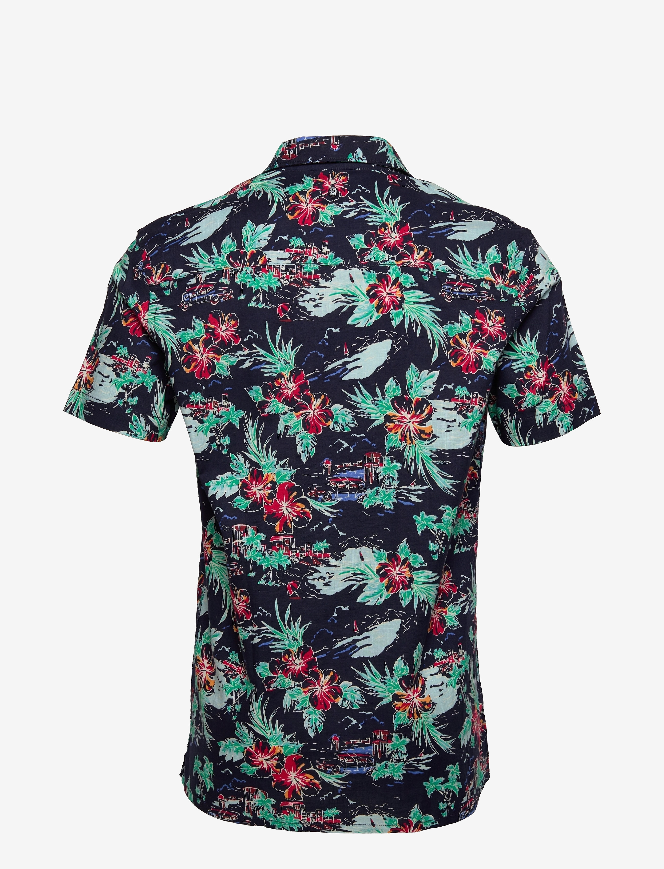 Sebago - Docksides Retro Hawaii Shirt - navy - 1