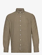Linen Shirt - DUSK GREEN