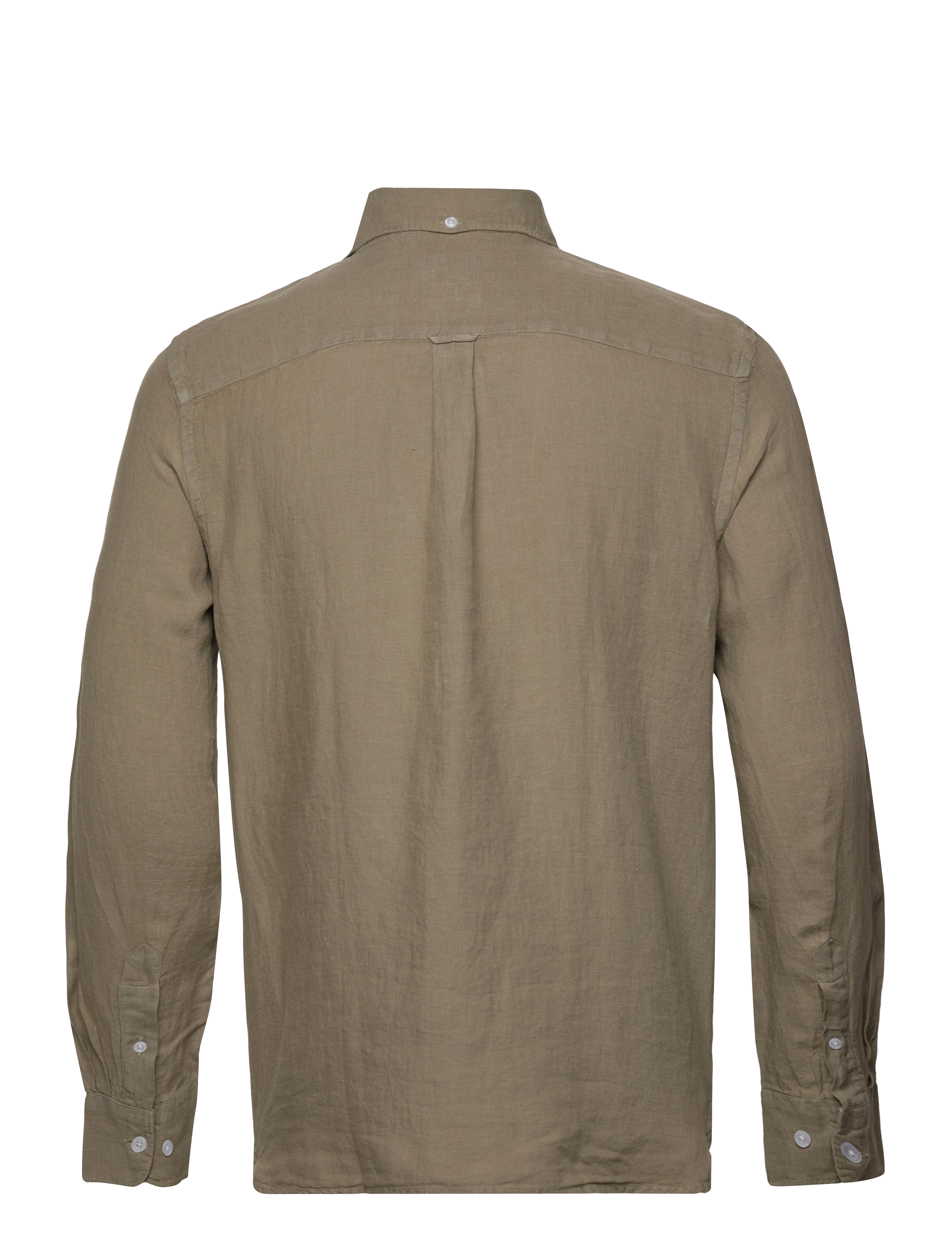 Sebago - Linen Shirt - hørskjorter - dusk green - 1