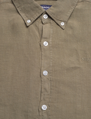 Sebago - Linen Shirt - hørskjorter - dusk green - 2