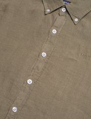 Sebago - Linen Shirt - linskjorter - dusk green - 3